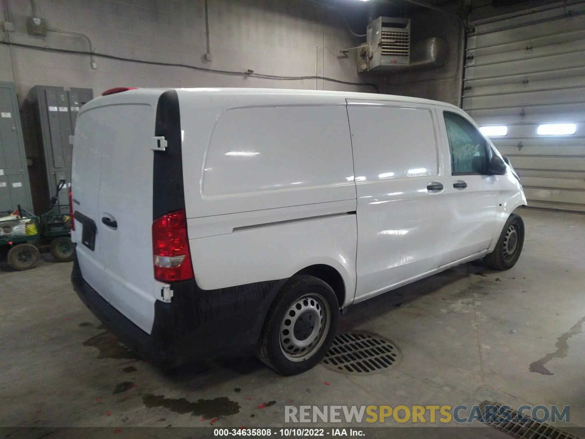 4 fotografías del automóvil dañado W1YV0BEY5L3740464 MERCEDES-BENZ METRIS CARGO VAN 2020