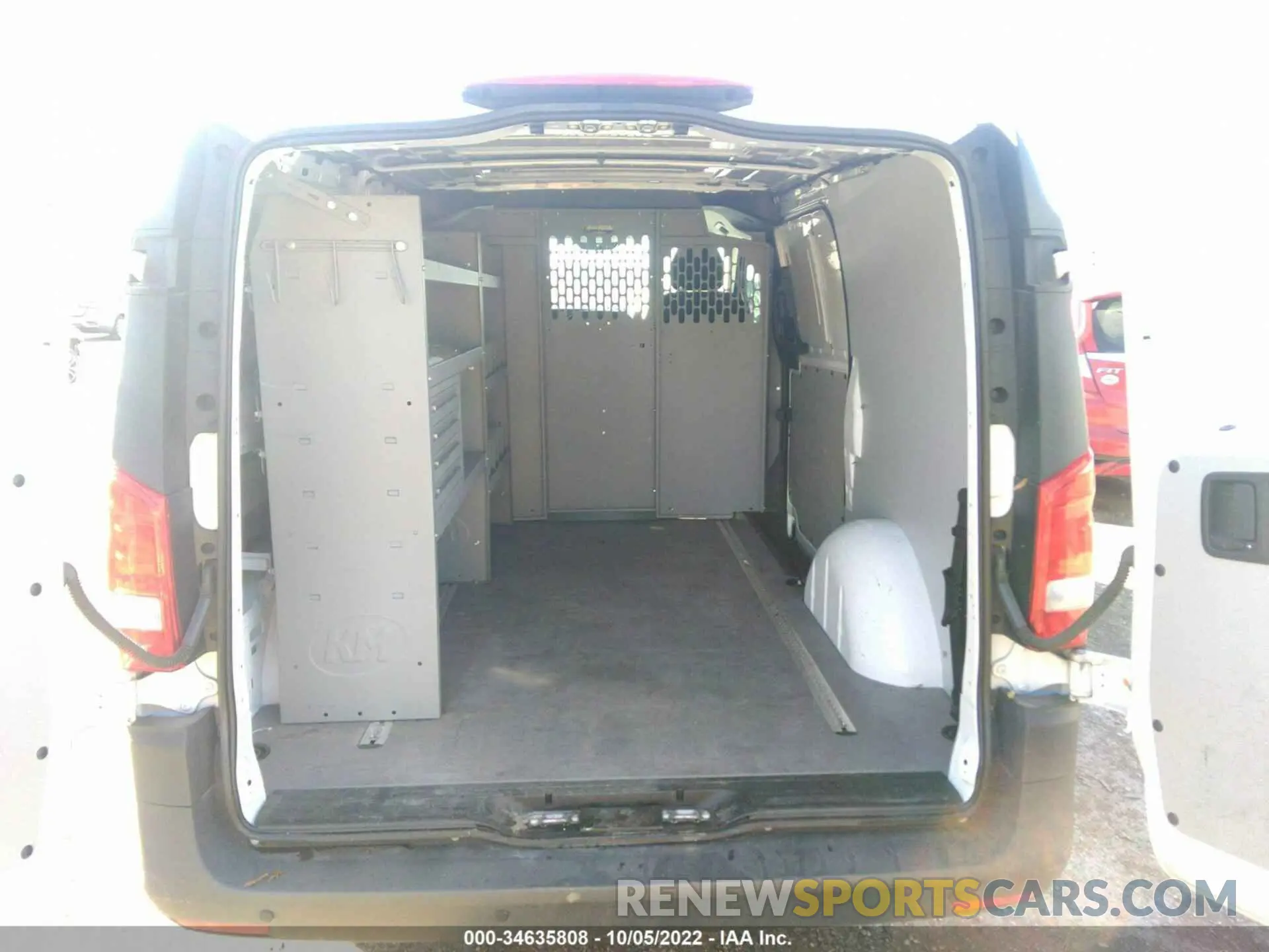 8 fotografías del automóvil dañado W1YV0BEY5L3740464 MERCEDES-BENZ METRIS CARGO VAN 2020