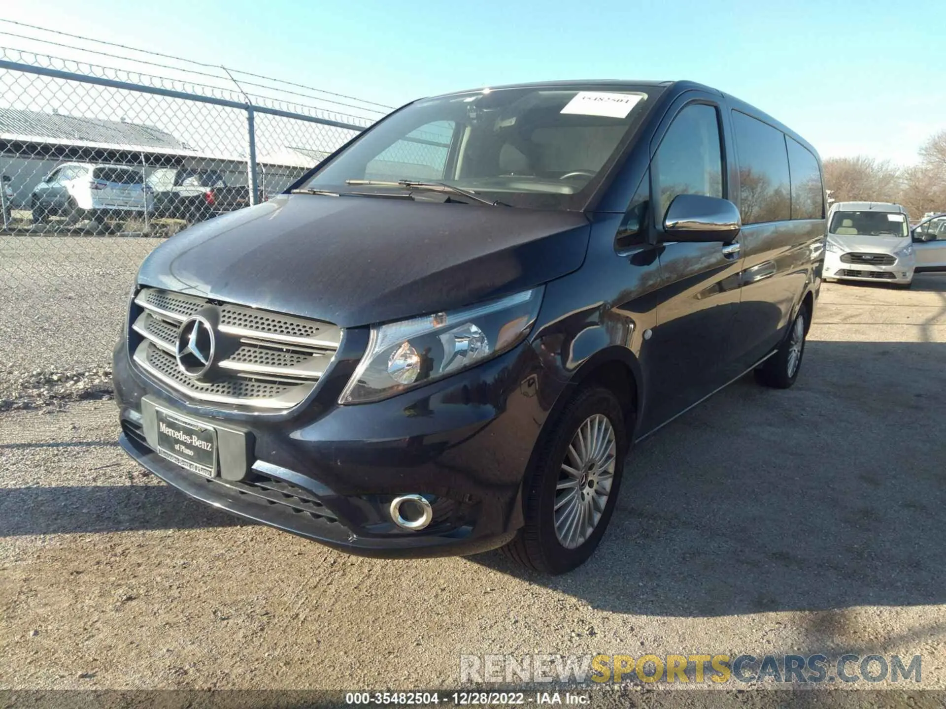 2 fotografías del automóvil dañado W1YV0CEY7L3694920 MERCEDES-BENZ METRIS CARGO VAN 2020
