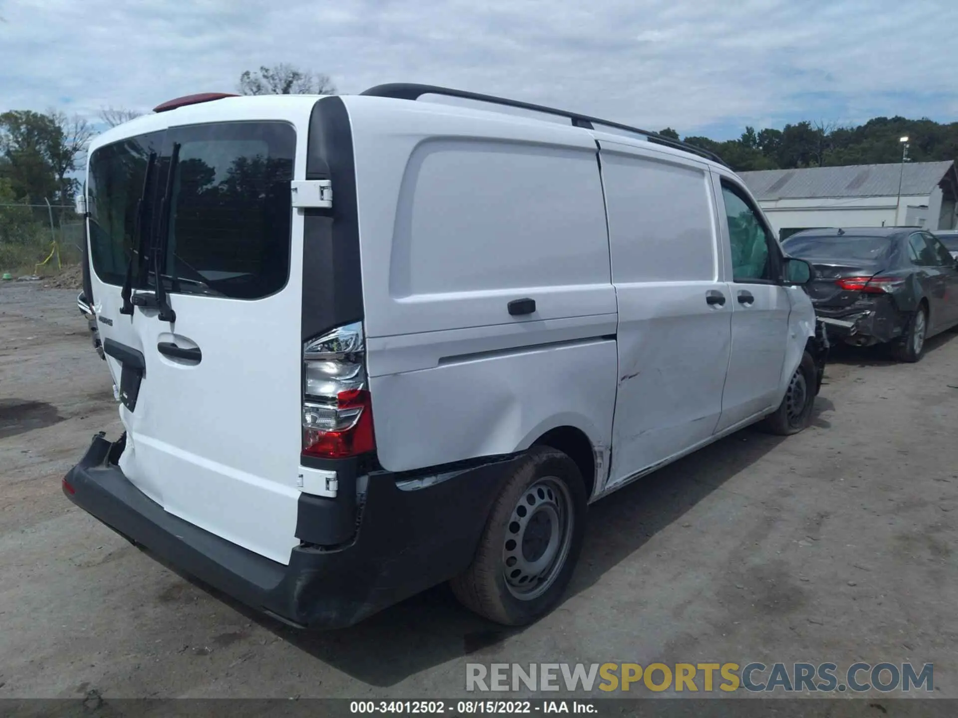 4 fotografías del automóvil dañado WD3PG2EA5L3648759 MERCEDES-BENZ METRIS CARGO VAN 2020