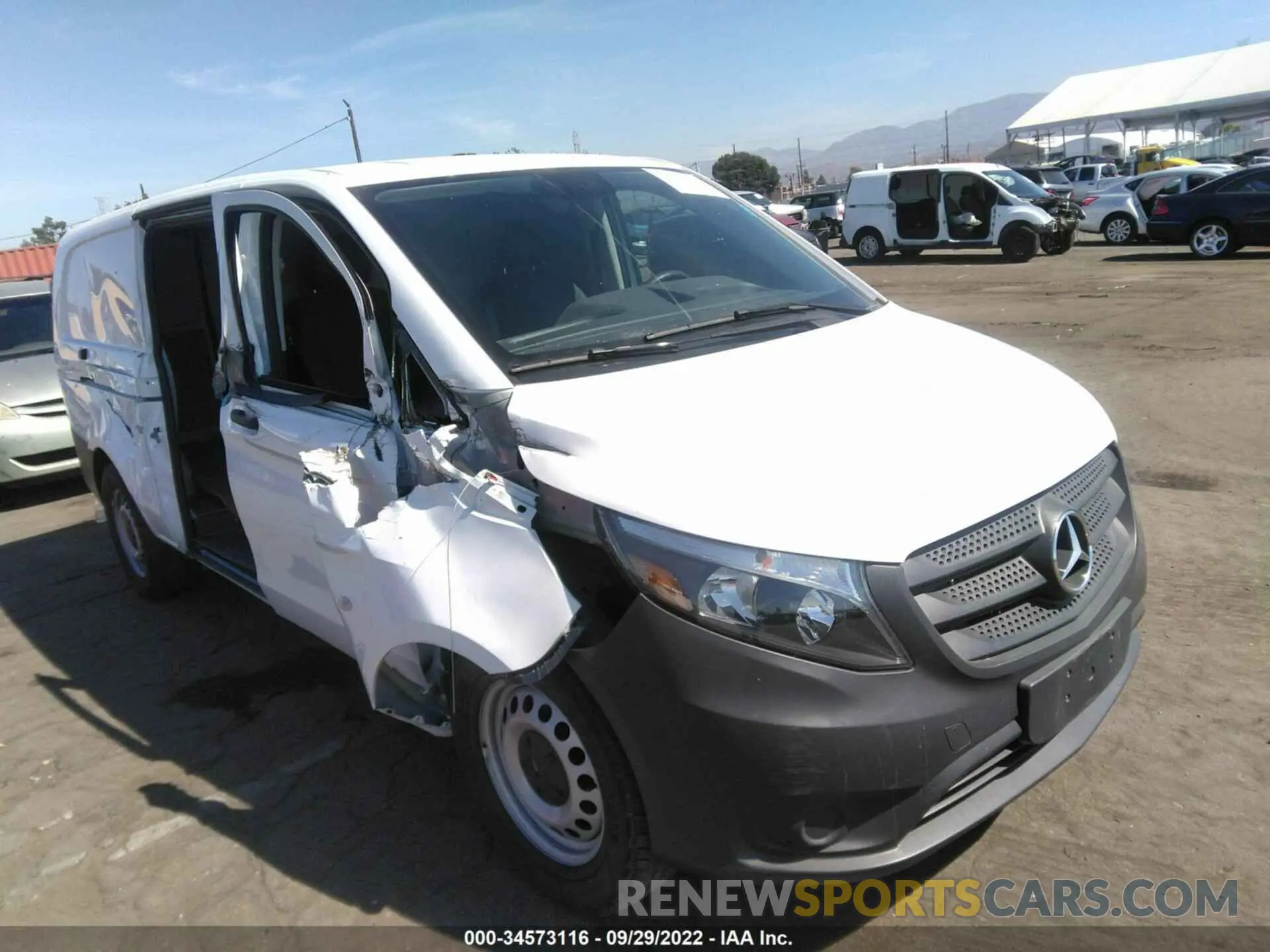 1 fotografías del automóvil dañado W1YV0CEY3M3874879 MERCEDES-BENZ METRIS CARGO VAN 2021