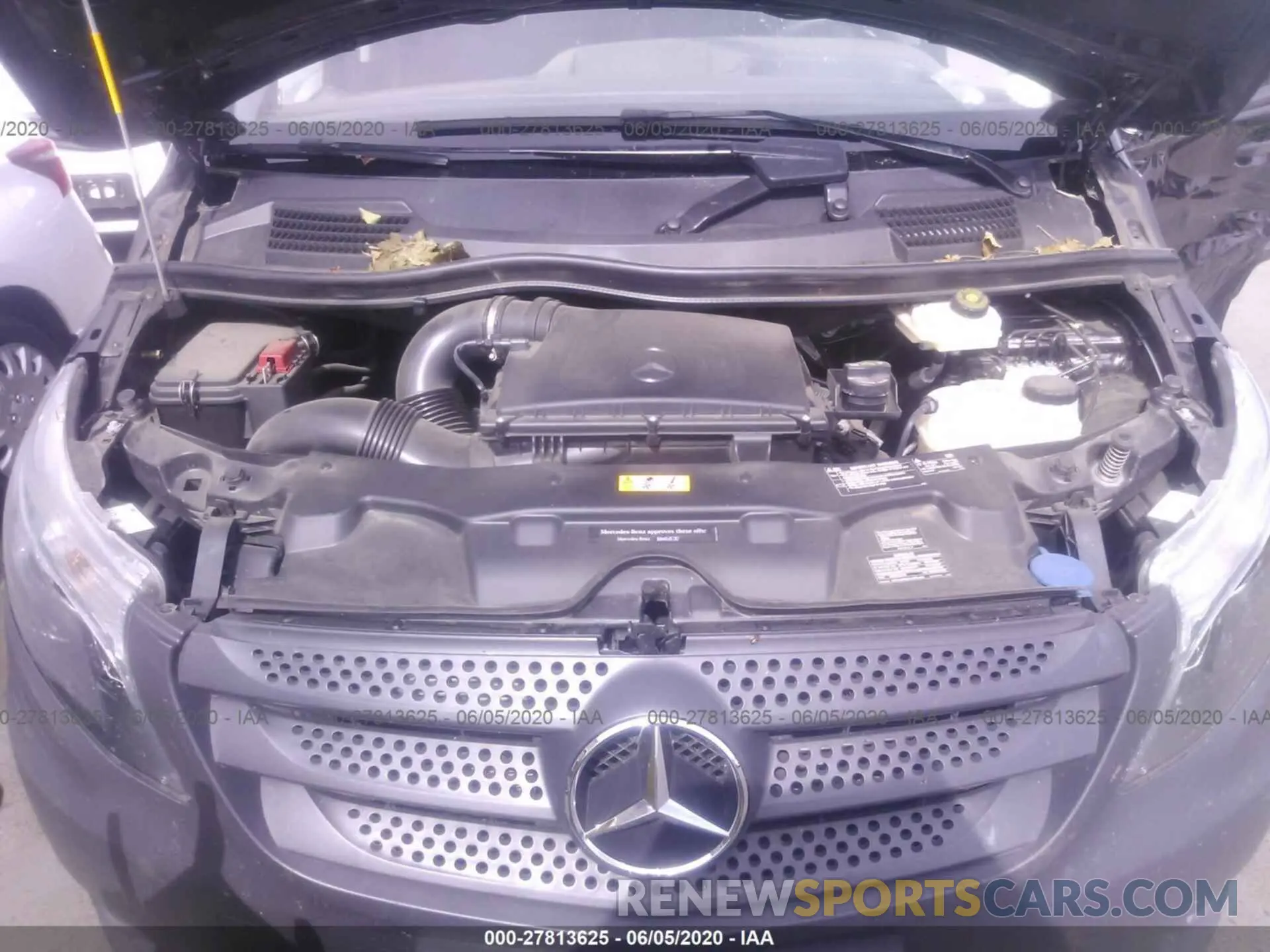 10 fotografías del automóvil dañado WD4PG2EE7K3548966 MERCEDES-BENZ METRIS PASSENGER VAN 2019