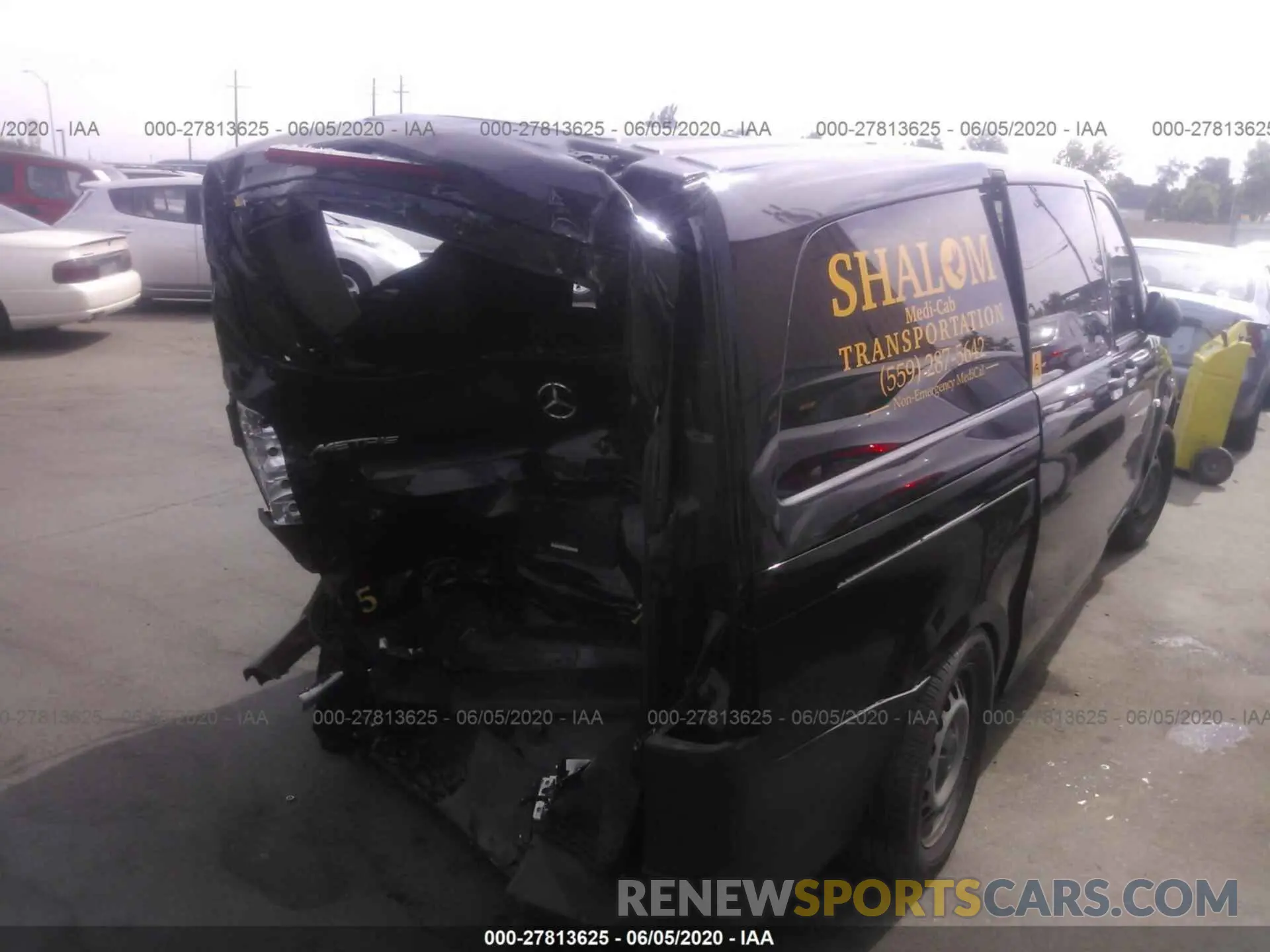 4 fotografías del automóvil dañado WD4PG2EE7K3548966 MERCEDES-BENZ METRIS PASSENGER VAN 2019
