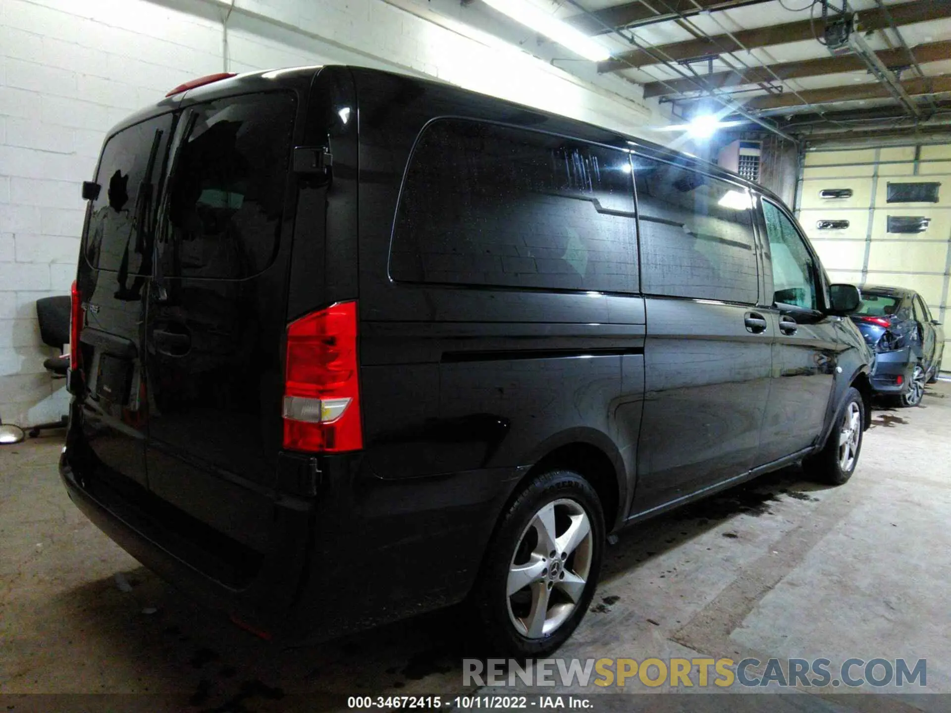 4 fotografías del automóvil dañado W1WV0FEY7L3694202 MERCEDES-BENZ METRIS PASSENGER VAN 2020