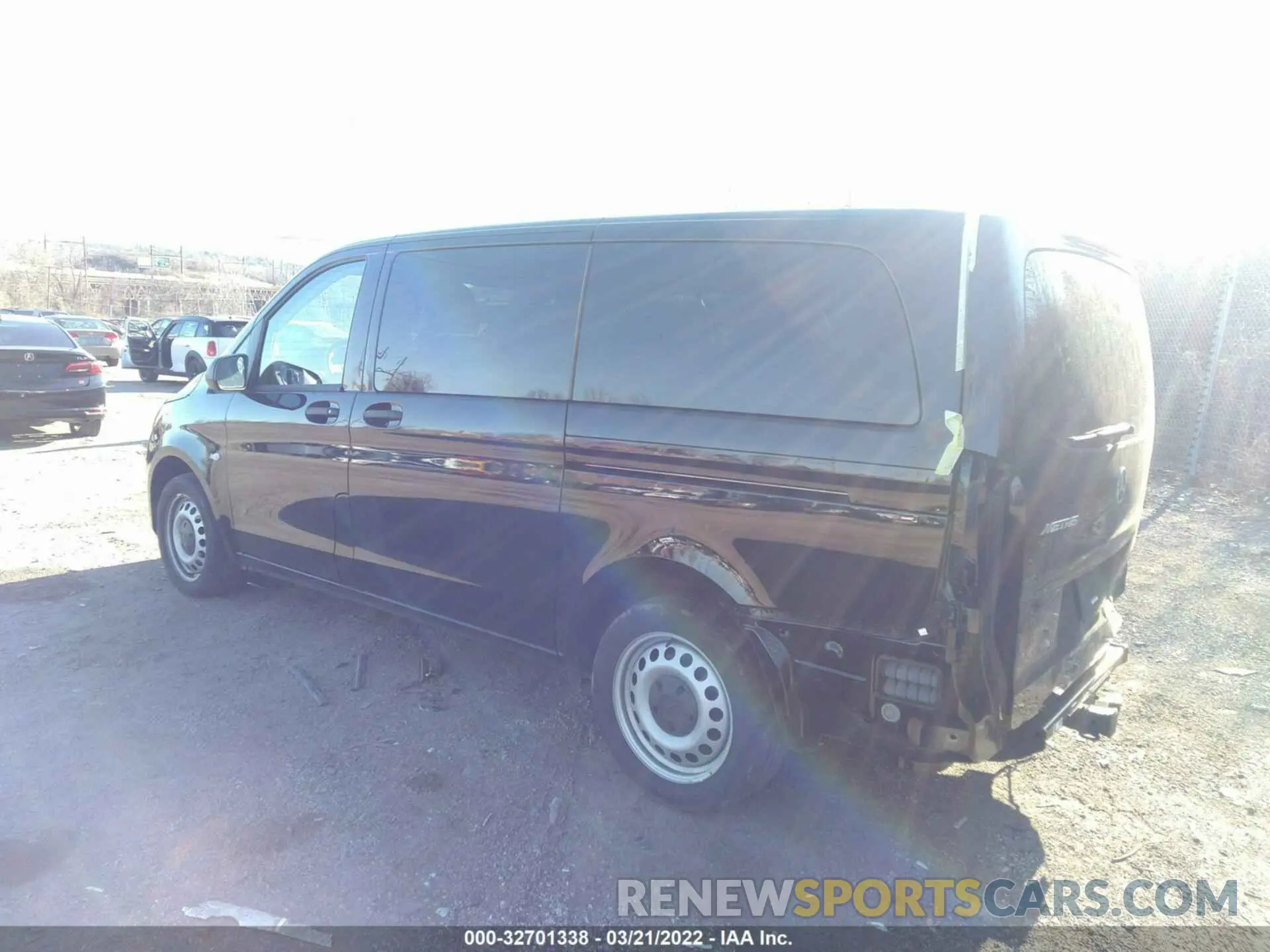 3 fotografías del automóvil dañado W1WV0FEY5M3857950 MERCEDES-BENZ METRIS PASSENGER VAN 2021