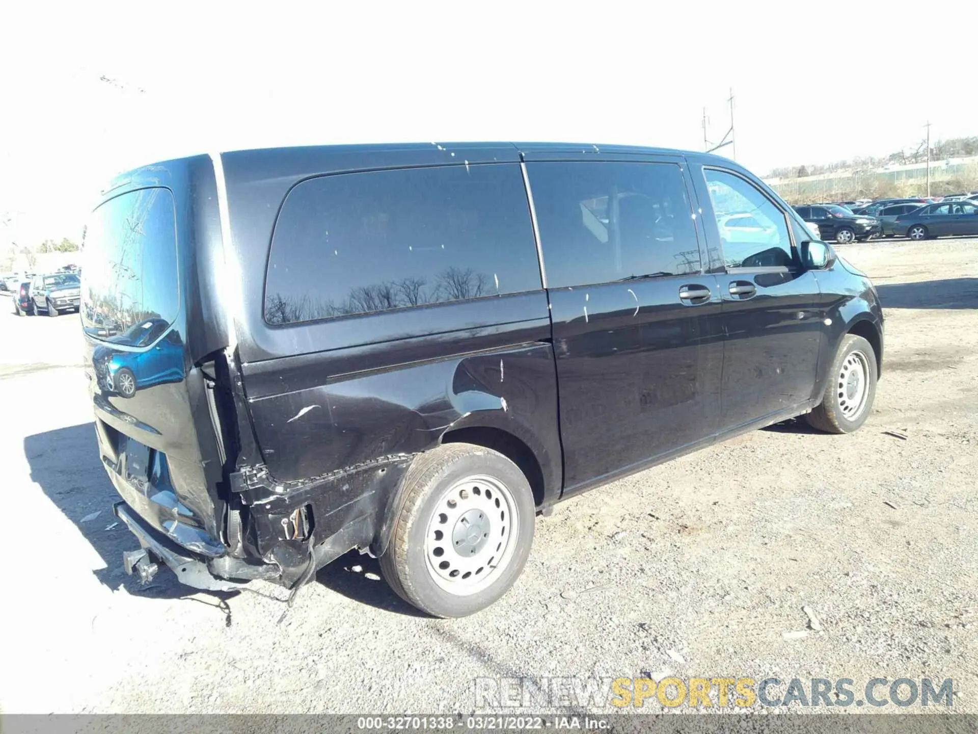 4 fotografías del automóvil dañado W1WV0FEY5M3857950 MERCEDES-BENZ METRIS PASSENGER VAN 2021