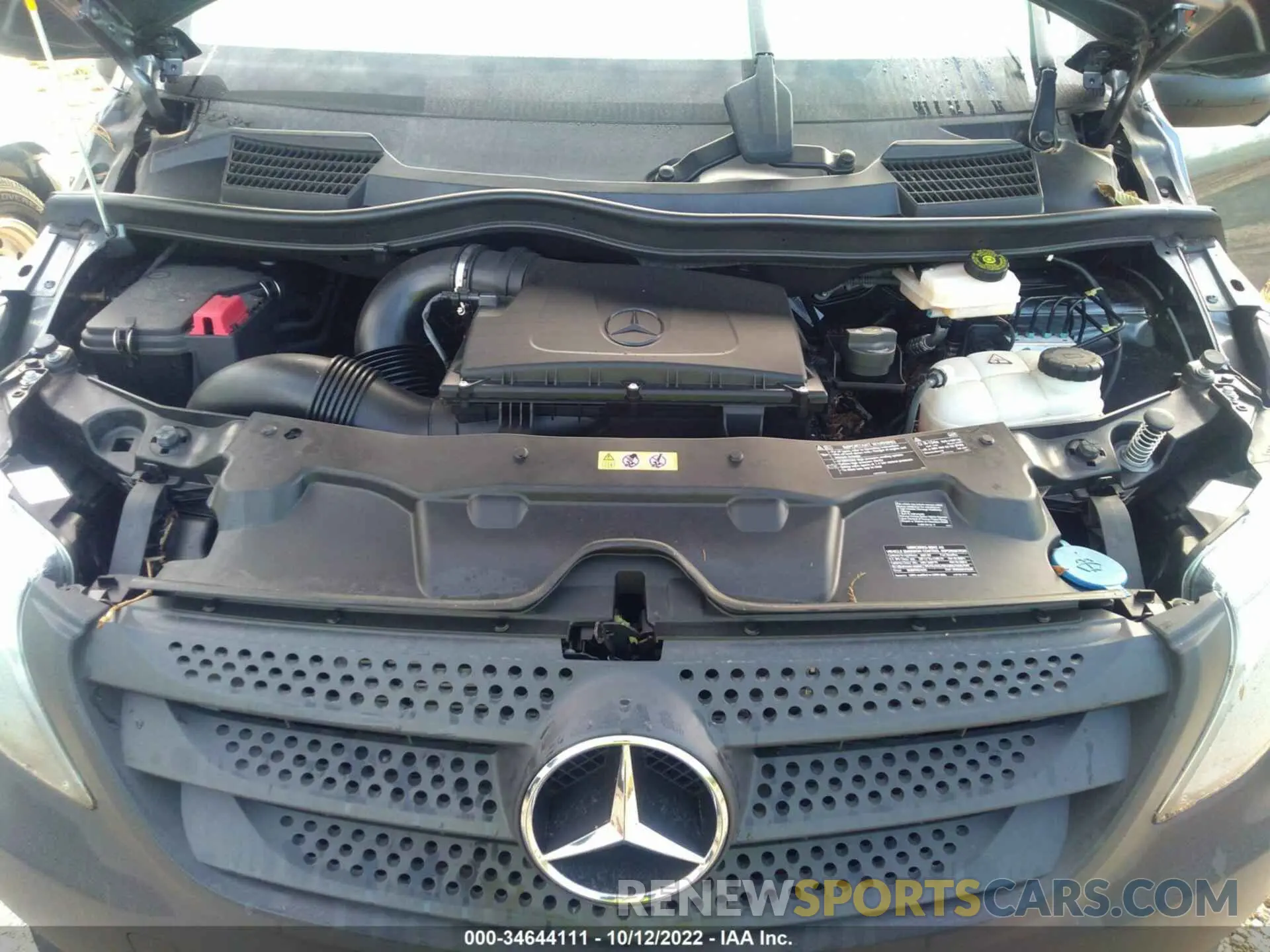 10 fotografías del automóvil dañado W1XV0FEYXM3826690 MERCEDES-BENZ METRIS PASSENGER VAN 2021