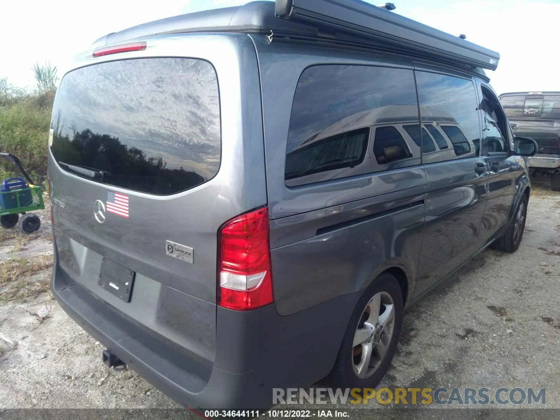 4 fotografías del automóvil dañado W1XV0FEYXM3826690 MERCEDES-BENZ METRIS PASSENGER VAN 2021