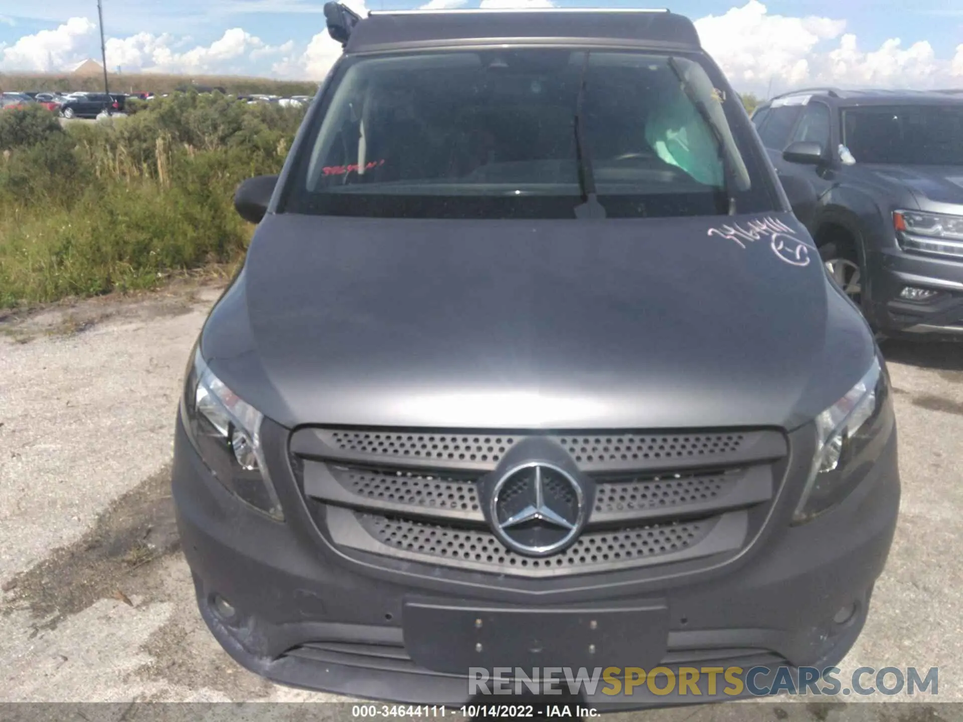 6 fotografías del automóvil dañado W1XV0FEYXM3826690 MERCEDES-BENZ METRIS PASSENGER VAN 2021