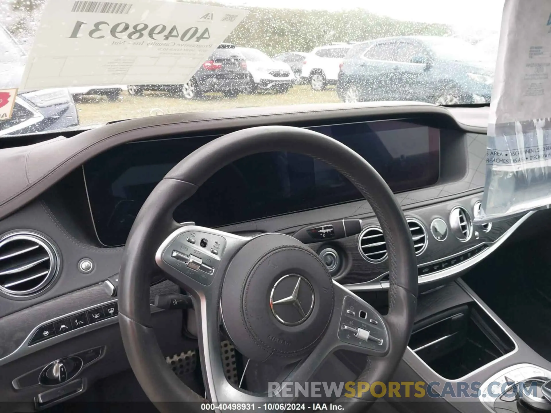 7 fotografías del automóvil dañado WDDUG8DB0KA434476 MERCEDES-BENZ S 2019