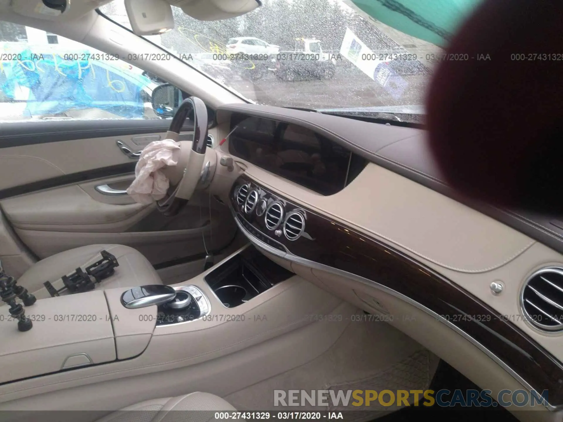5 fotografías del automóvil dañado WDDUG8GB4KA470022 MERCEDES-BENZ S 2019