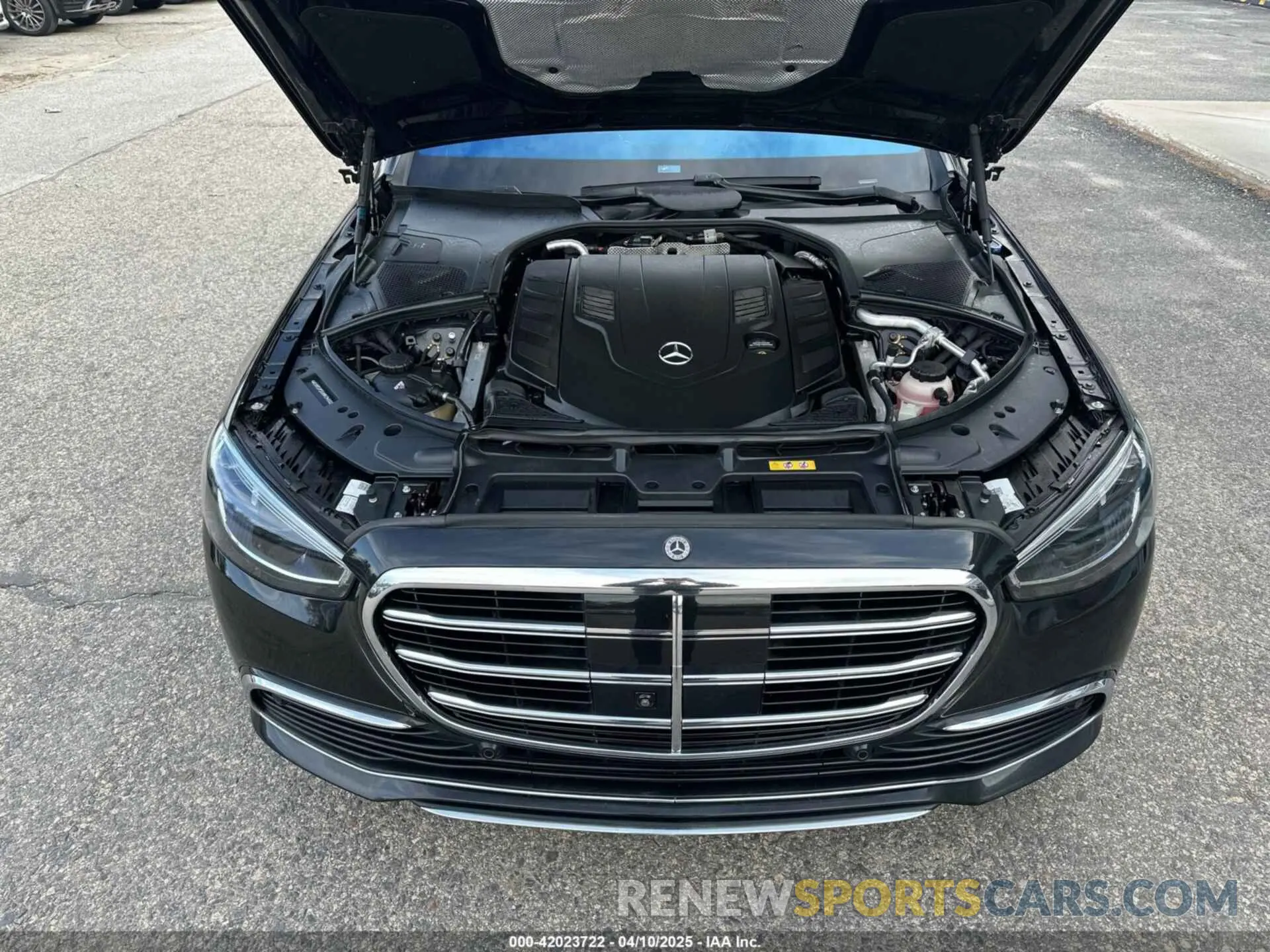 10 fotografías del automóvil dañado W1K6G7GBXMA045832 MERCEDES-BENZ S 2021