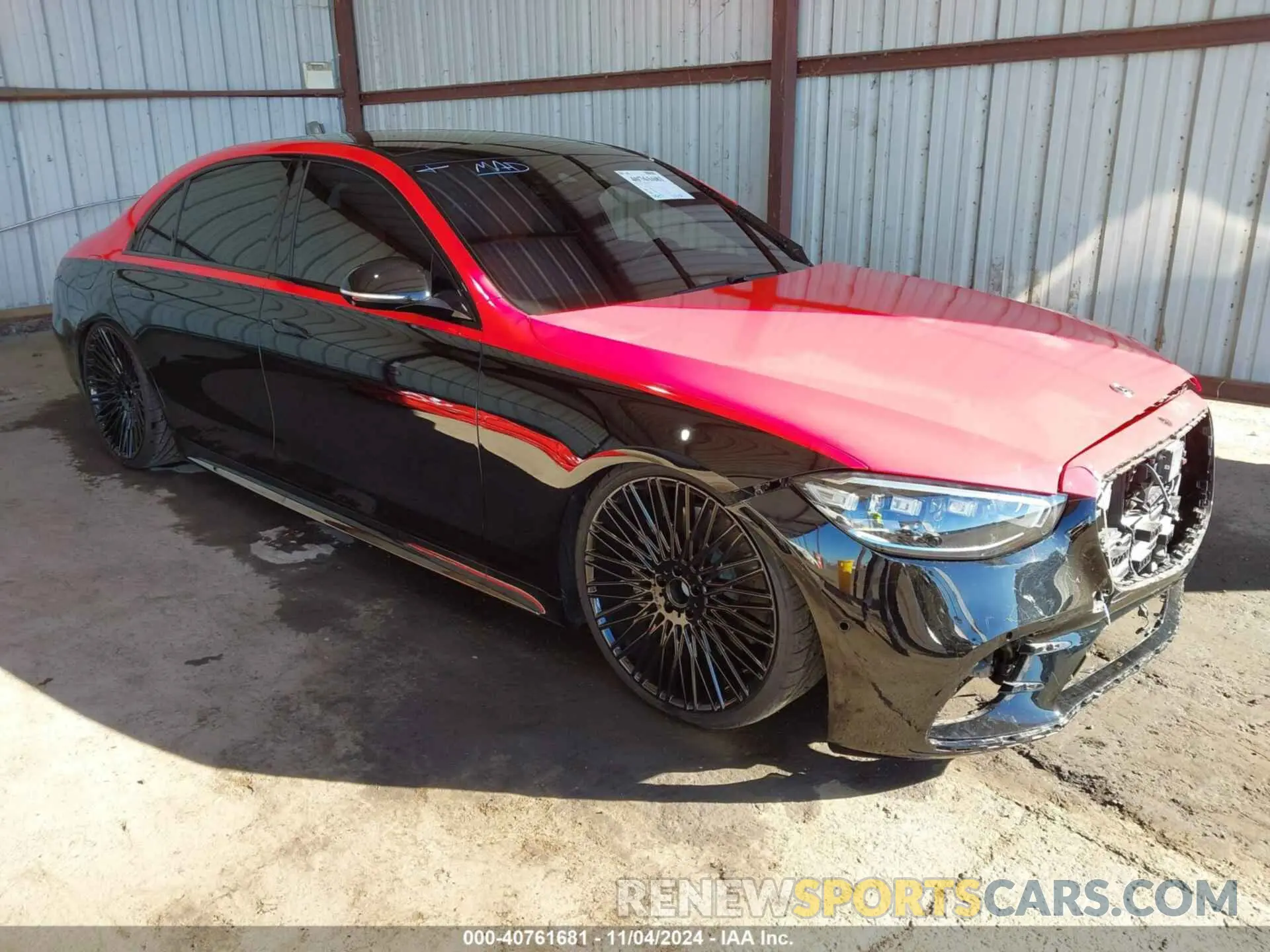 1 fotografías del automóvil dañado W1K6G7GB9RA272016 MERCEDES-BENZ S 2024