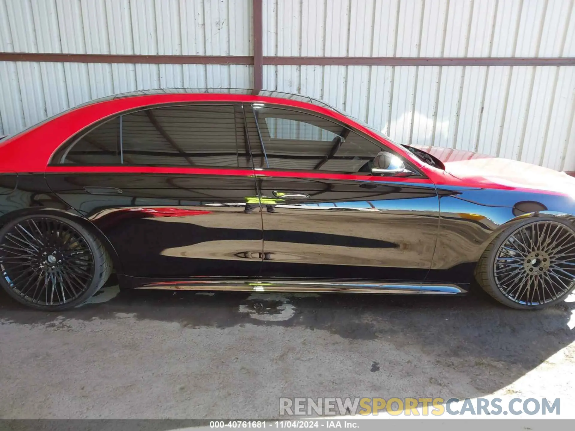 14 fotografías del automóvil dañado W1K6G7GB9RA272016 MERCEDES-BENZ S 2024