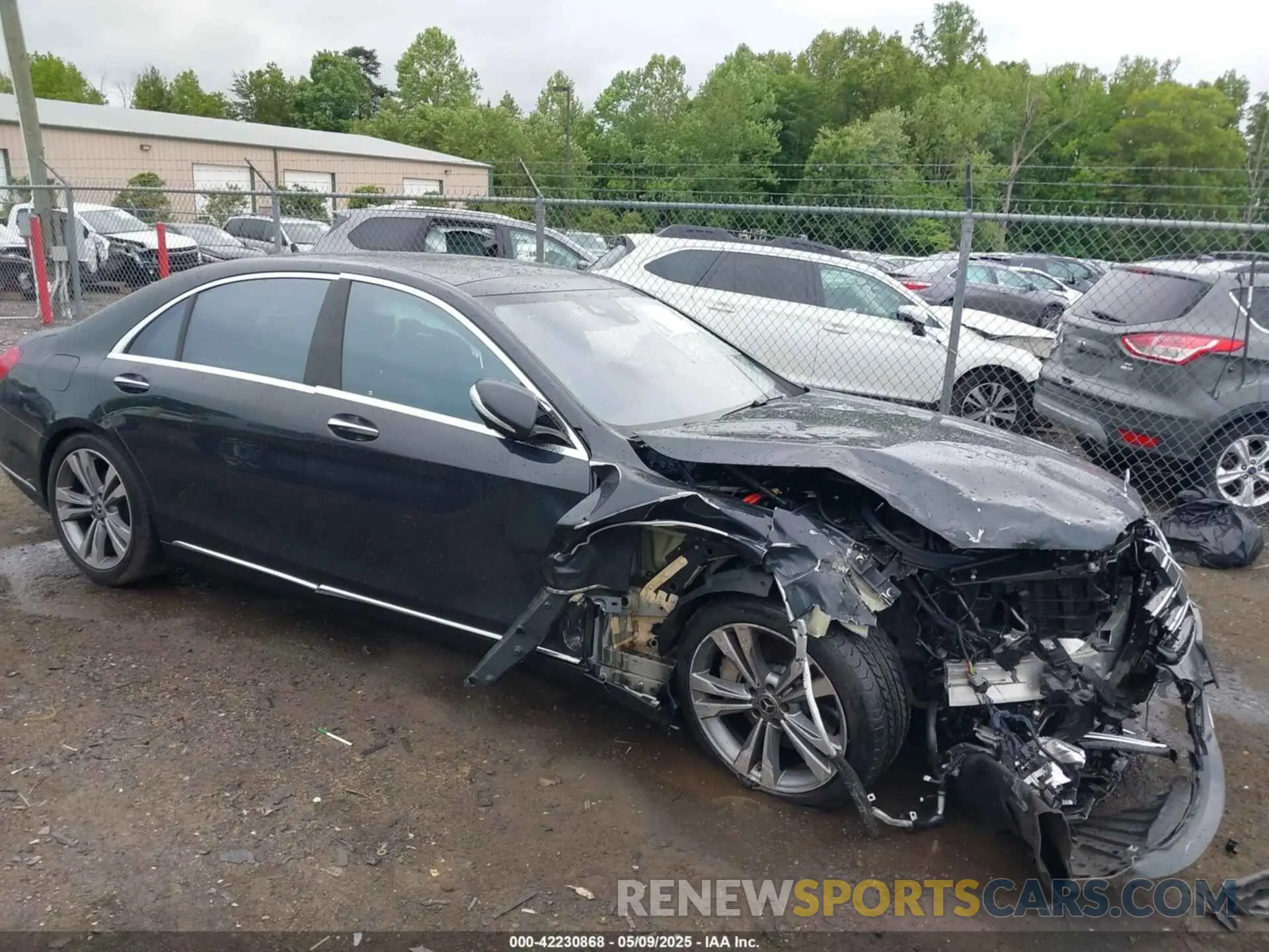 1 fotografías del automóvil dañado WDDUG6EB5KA463880 MERCEDES-BENZ S 450 2019