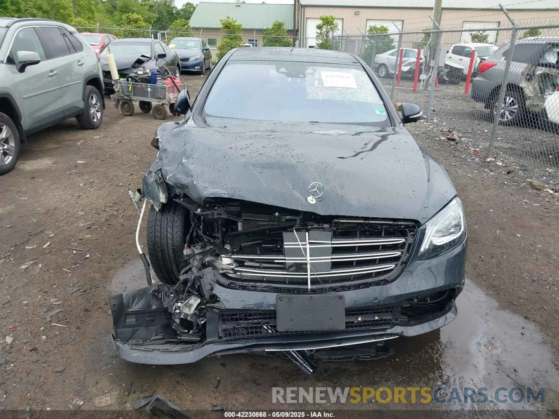 13 fotografías del automóvil dañado WDDUG6EB5KA463880 MERCEDES-BENZ S 450 2019