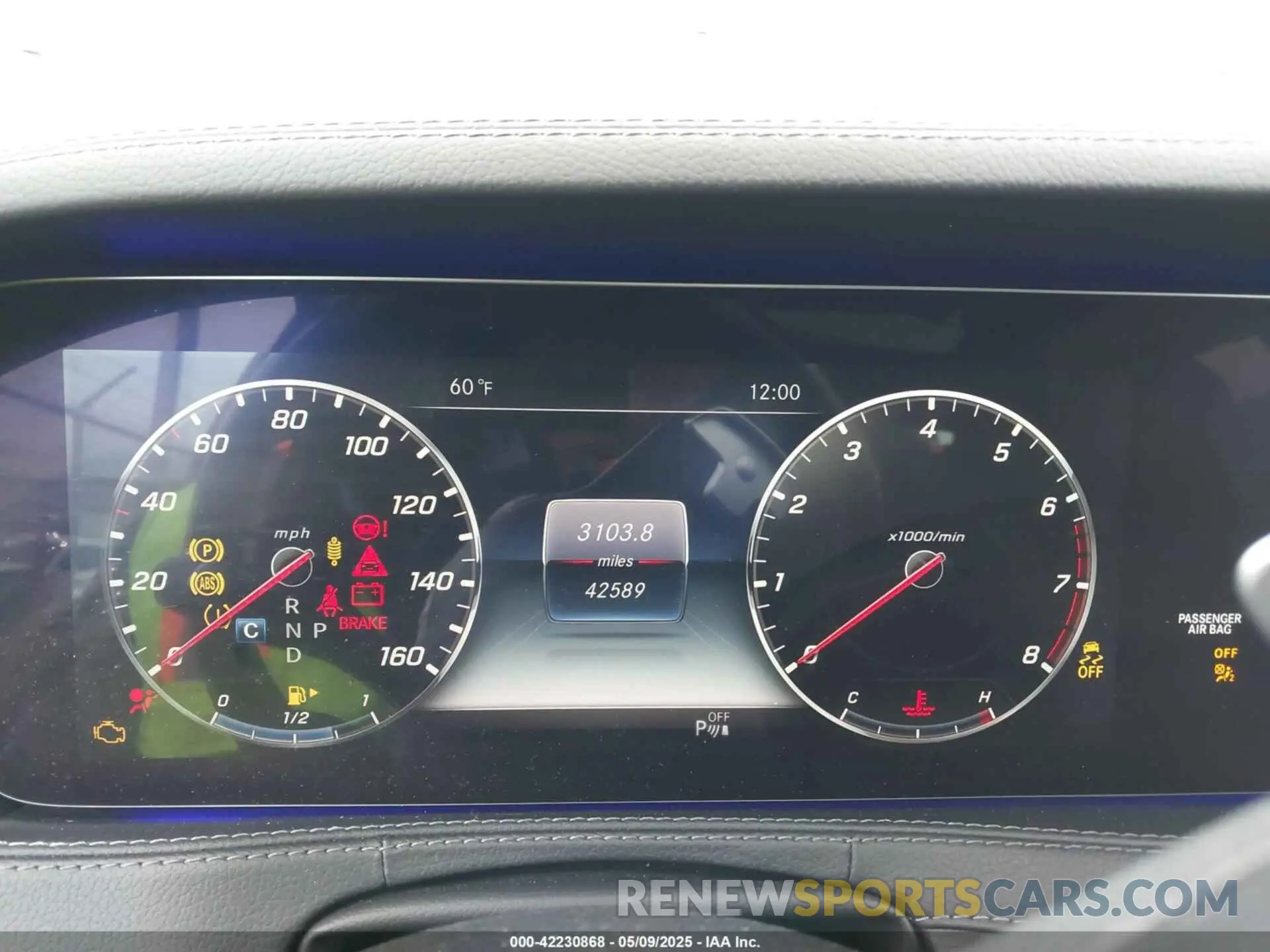 7 fotografías del automóvil dañado WDDUG6EB5KA463880 MERCEDES-BENZ S 450 2019