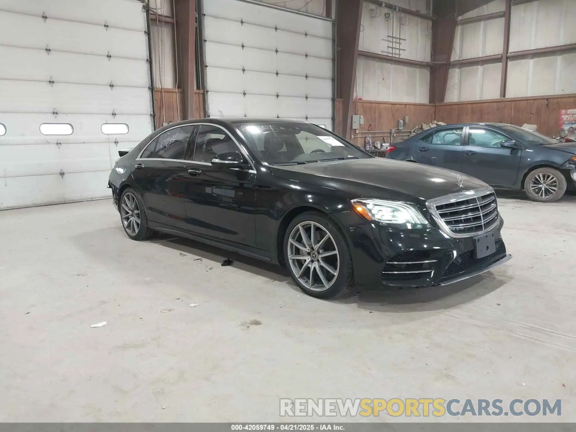 1 fotografías del automóvil dañado WDDUG6GB7KA455597 MERCEDES-BENZ S 450 2019