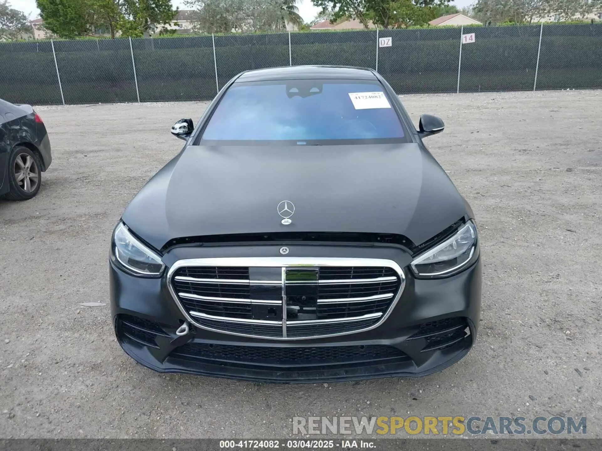 12 fotografías del automóvil dañado W1K6G6DB0NA148354 MERCEDES-BENZ S 500 2022