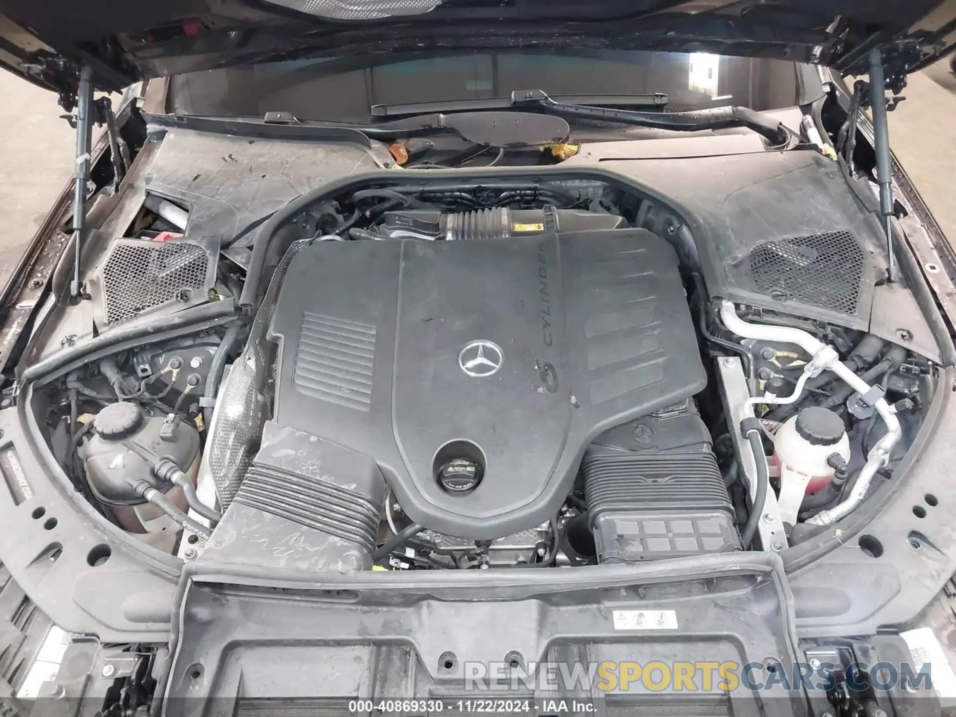 10 fotografías del automóvil dañado W1K6G6DB3NA071592 MERCEDES-BENZ S 500 2022