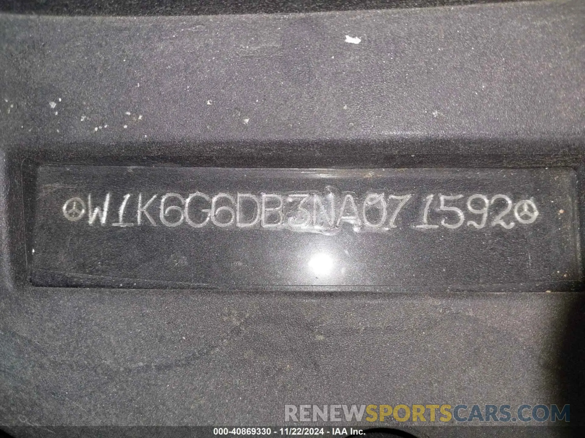 18 fotografías del automóvil dañado W1K6G6DB3NA071592 MERCEDES-BENZ S 500 2022