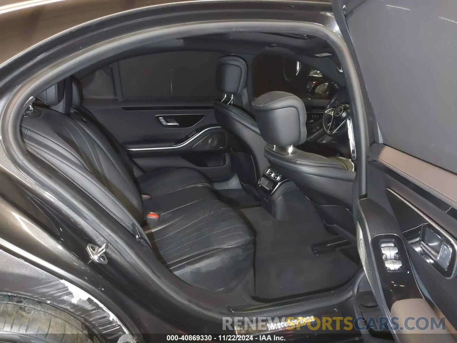 8 fotografías del automóvil dañado W1K6G6DB3NA071592 MERCEDES-BENZ S 500 2022