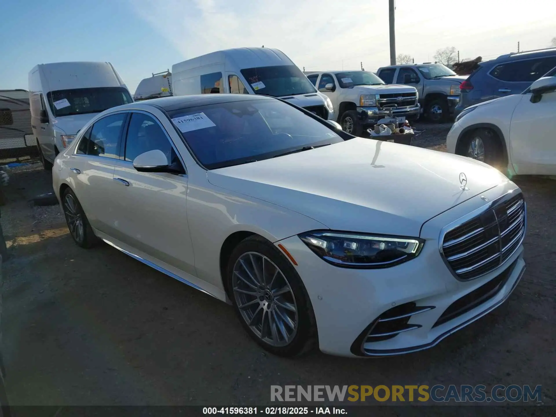 1 fotografías del automóvil dañado W1K6G6DB4NA125708 MERCEDES-BENZ S 500 2022
