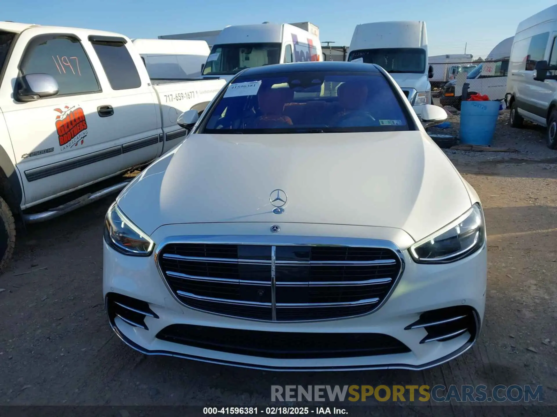 12 fotografías del automóvil dañado W1K6G6DB4NA125708 MERCEDES-BENZ S 500 2022