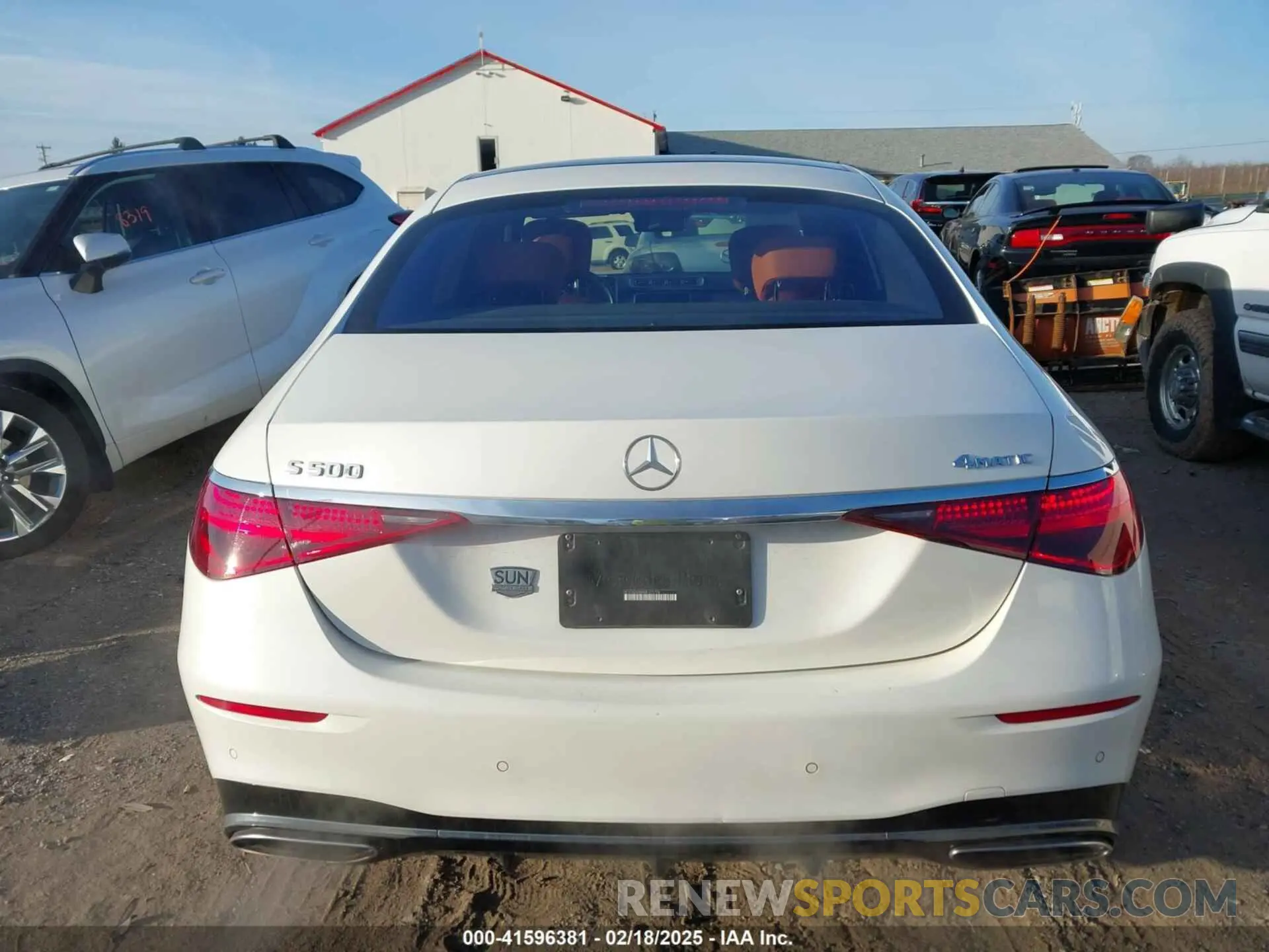 16 fotografías del automóvil dañado W1K6G6DB4NA125708 MERCEDES-BENZ S 500 2022