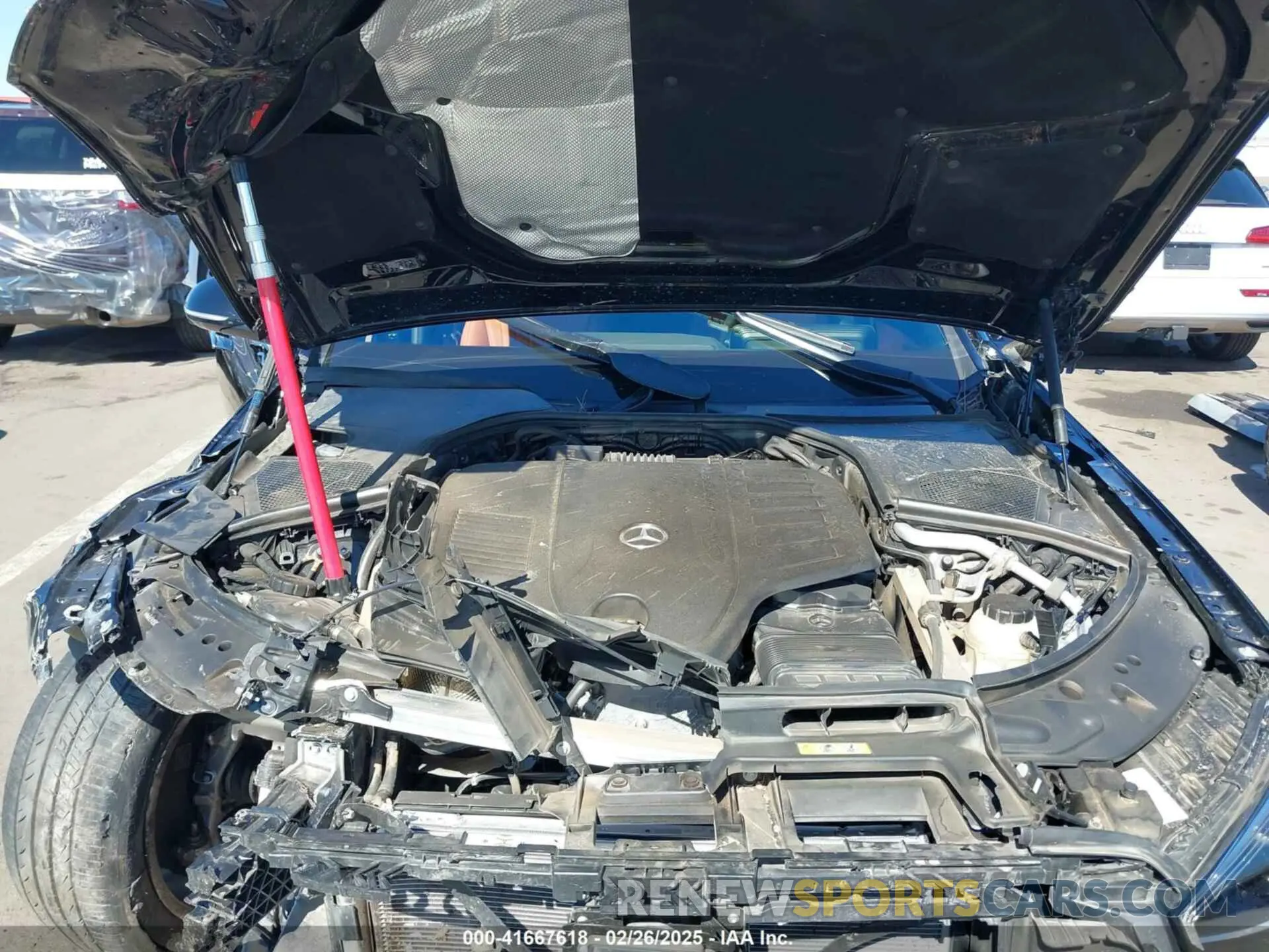 10 fotografías del automóvil dañado W1K6G6DB5PA171535 MERCEDES-BENZ S 500 2023