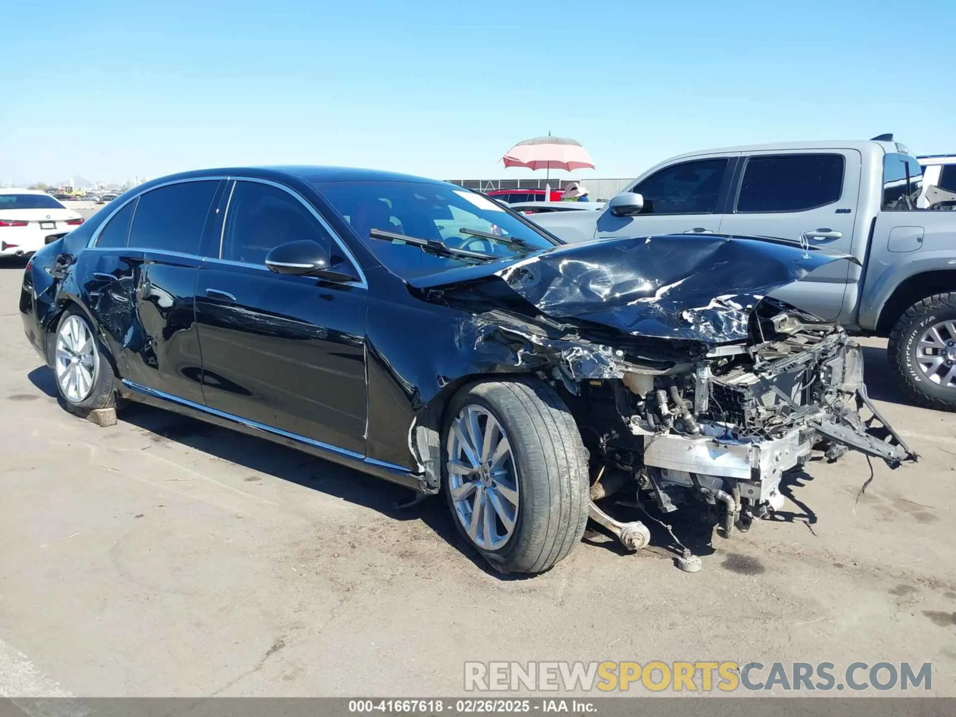 6 fotografías del automóvil dañado W1K6G6DB5PA171535 MERCEDES-BENZ S 500 2023