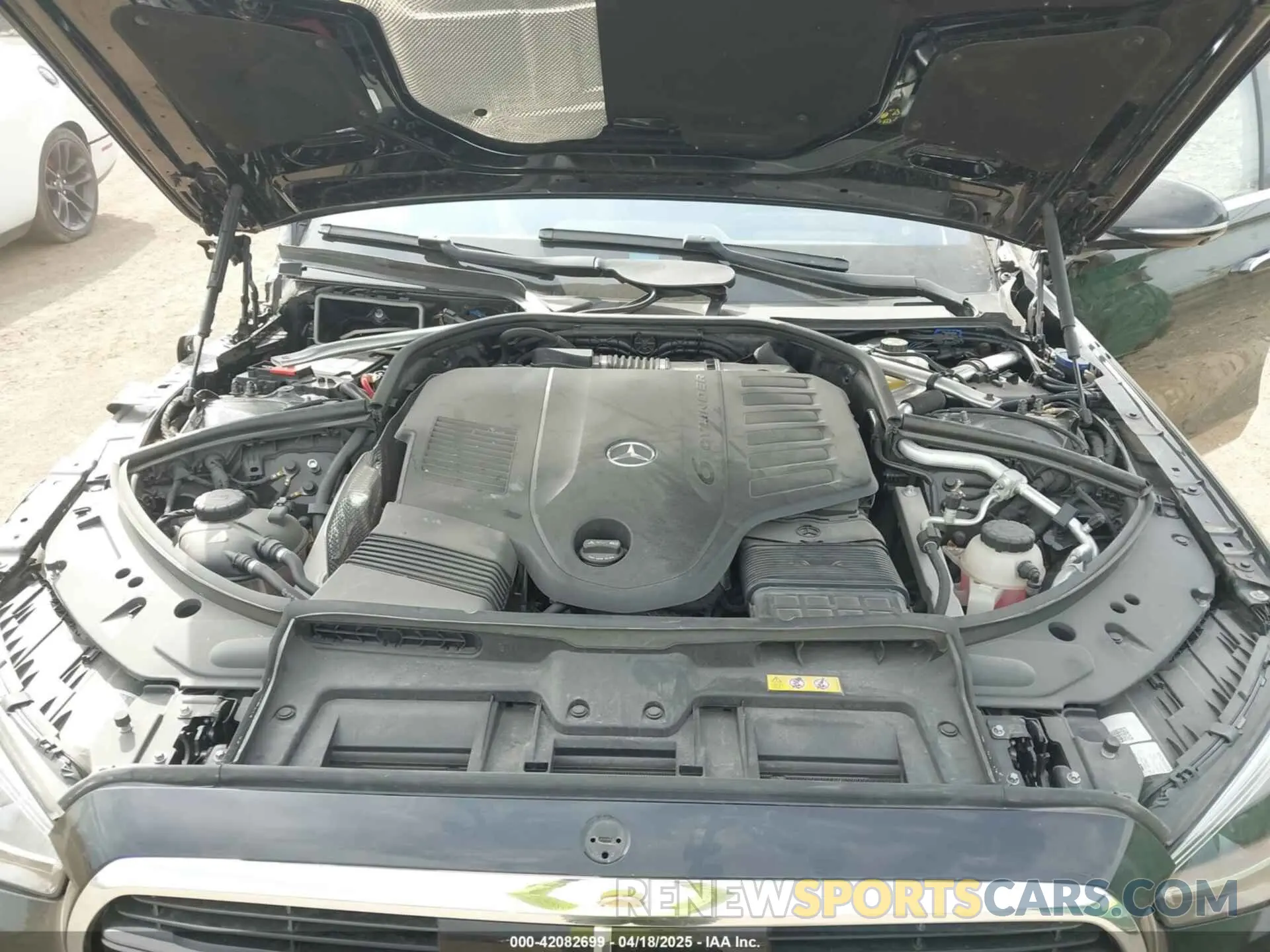 10 fotografías del automóvil dañado W1K6G6DB5PA172216 MERCEDES-BENZ S 500 2023