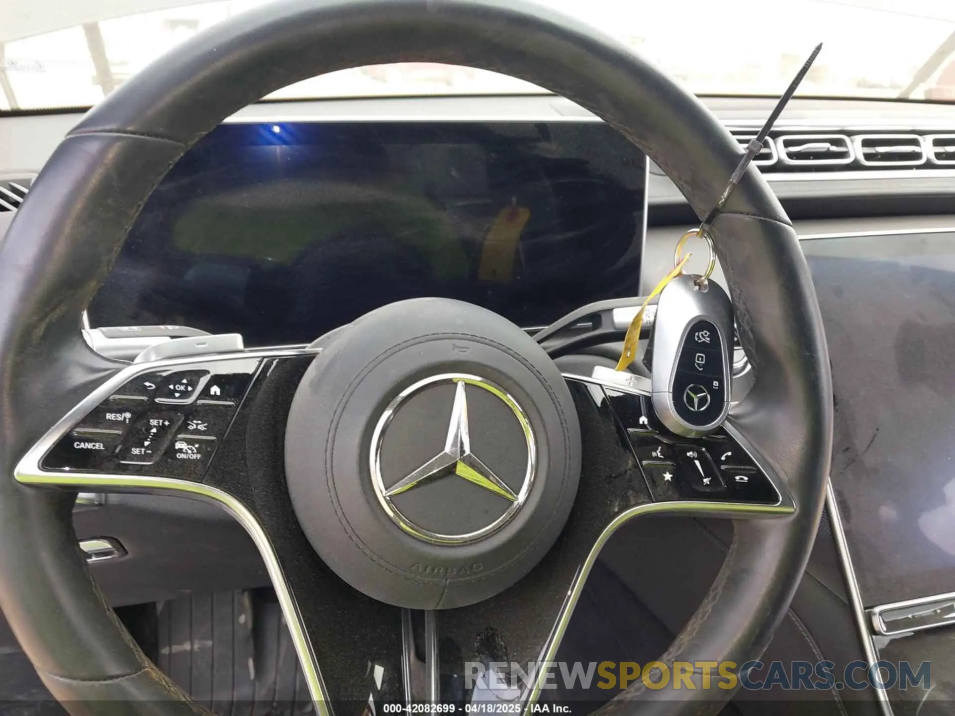 11 fotografías del automóvil dañado W1K6G6DB5PA172216 MERCEDES-BENZ S 500 2023