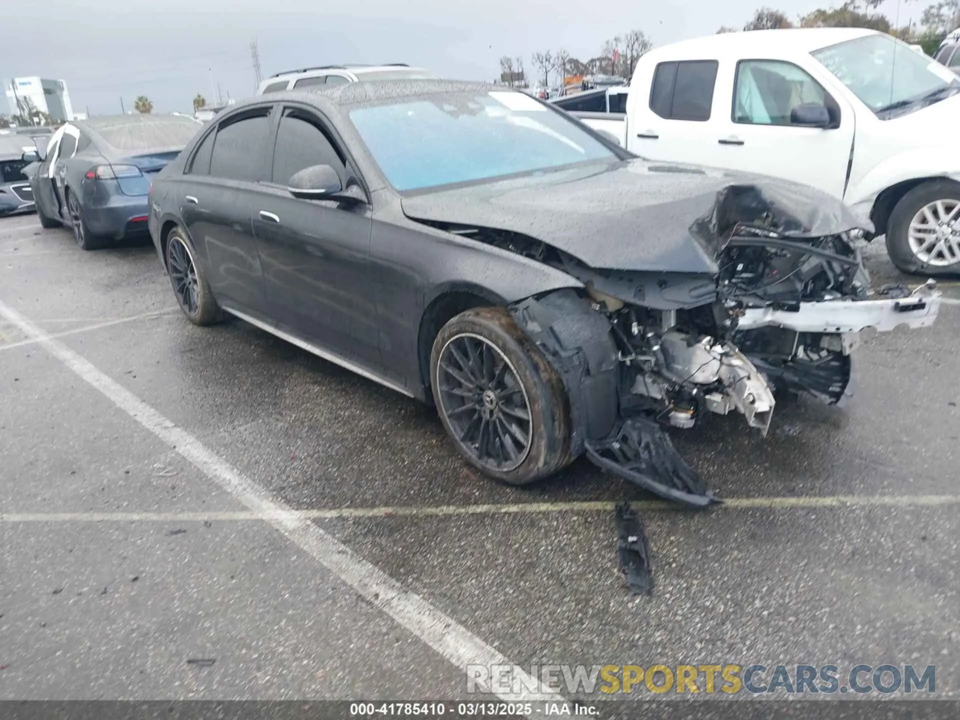 1 fotografías del automóvil dañado W1K6G6DB8PA216371 MERCEDES-BENZ S 500 2023