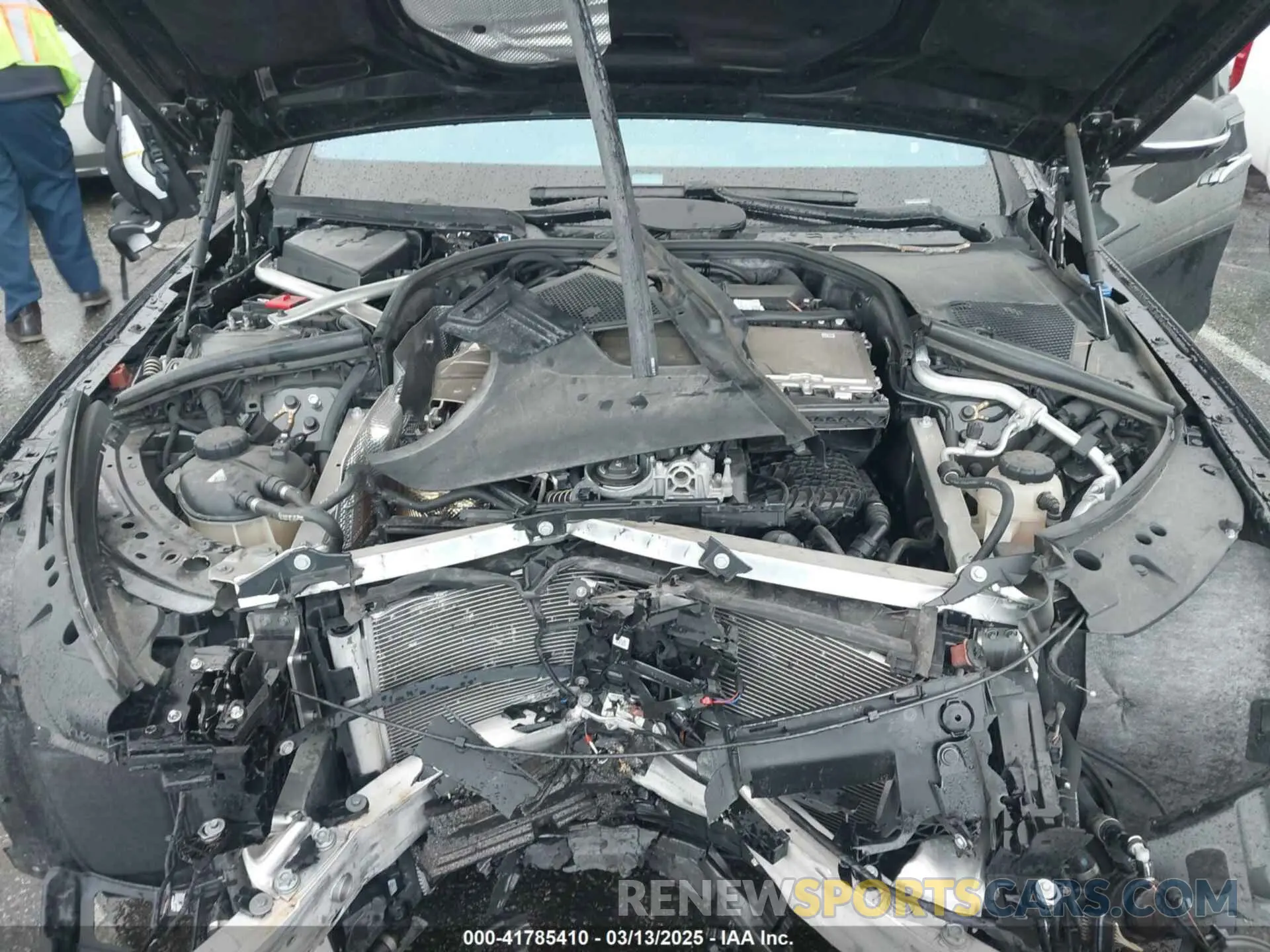 10 fotografías del automóvil dañado W1K6G6DB8PA216371 MERCEDES-BENZ S 500 2023