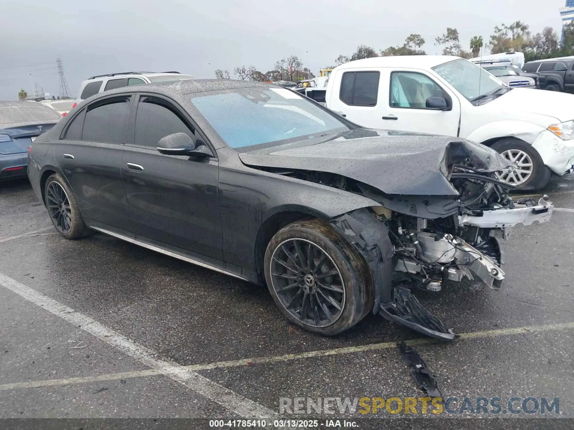 14 fotografías del automóvil dañado W1K6G6DB8PA216371 MERCEDES-BENZ S 500 2023
