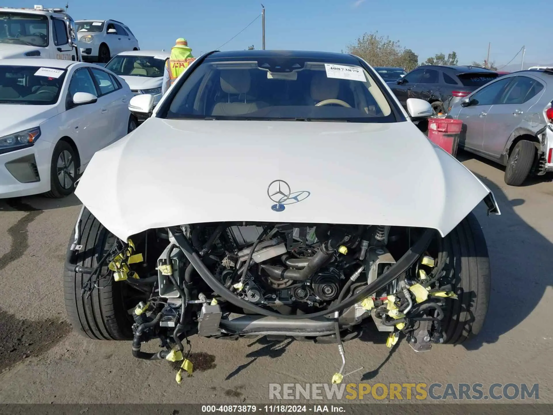 13 fotografías del automóvil dañado WDDUG8DB4KA426011 MERCEDES-BENZ S 560 2019