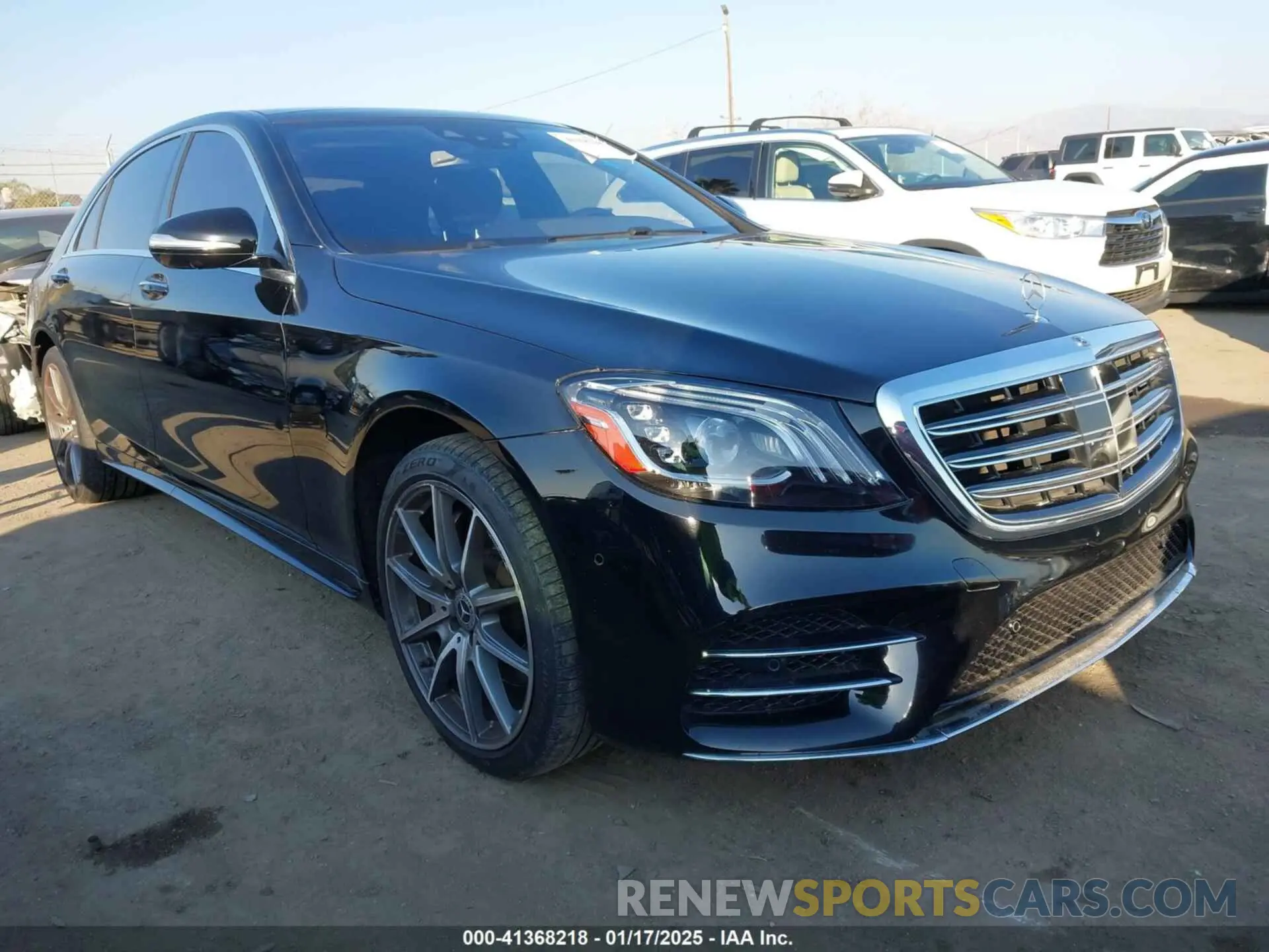 1 fotografías del automóvil dañado WDDUG8DB4KA442614 MERCEDES-BENZ S 560 2019