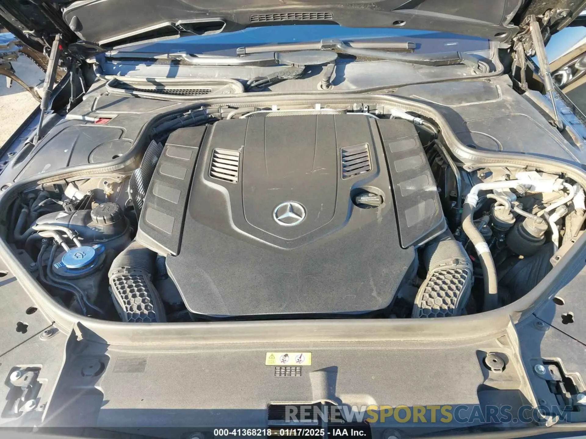 10 fotografías del automóvil dañado WDDUG8DB4KA442614 MERCEDES-BENZ S 560 2019