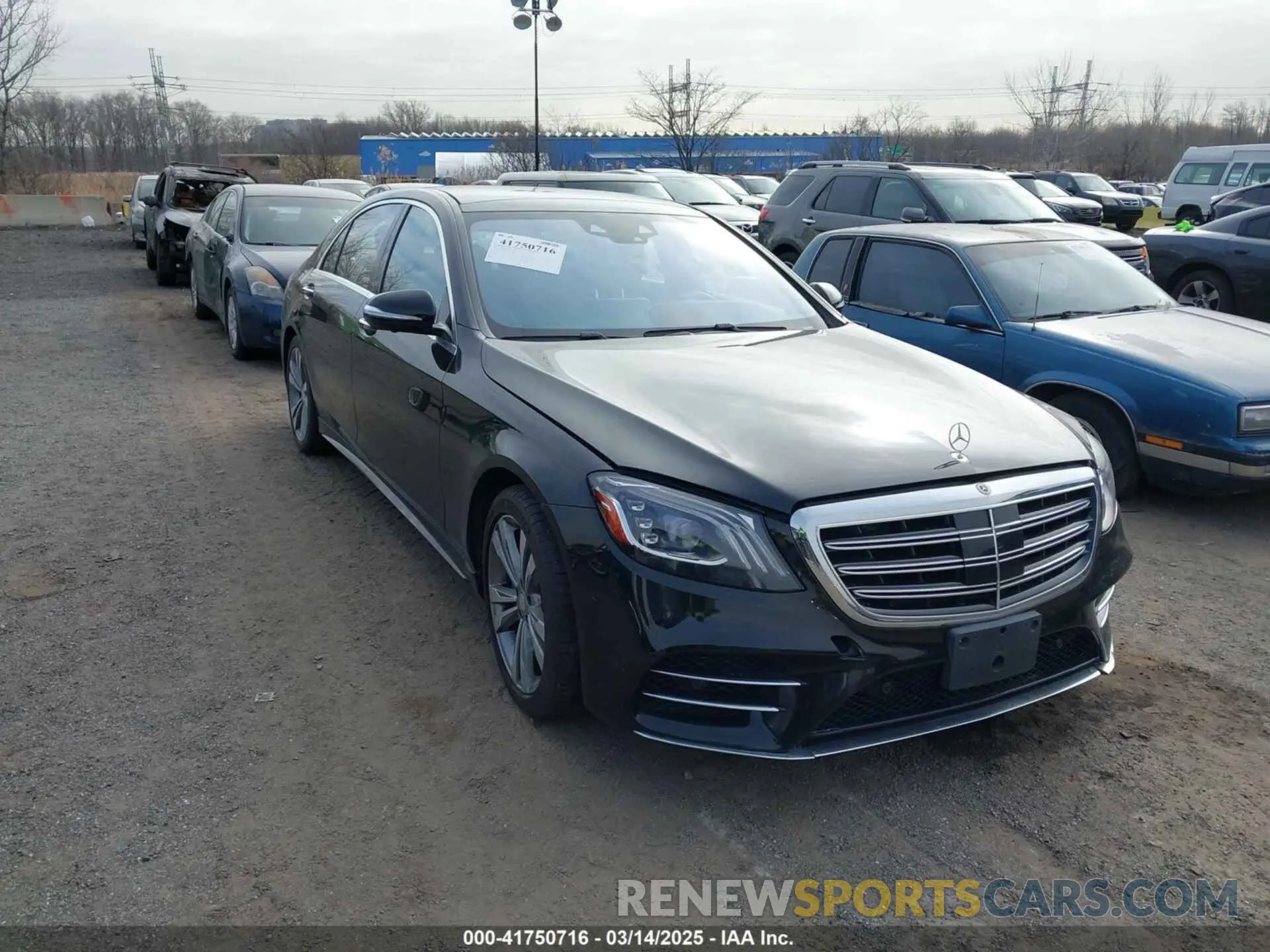 1 fotografías del automóvil dañado WDDUG8GB1KA430335 MERCEDES-BENZ S 560 2019