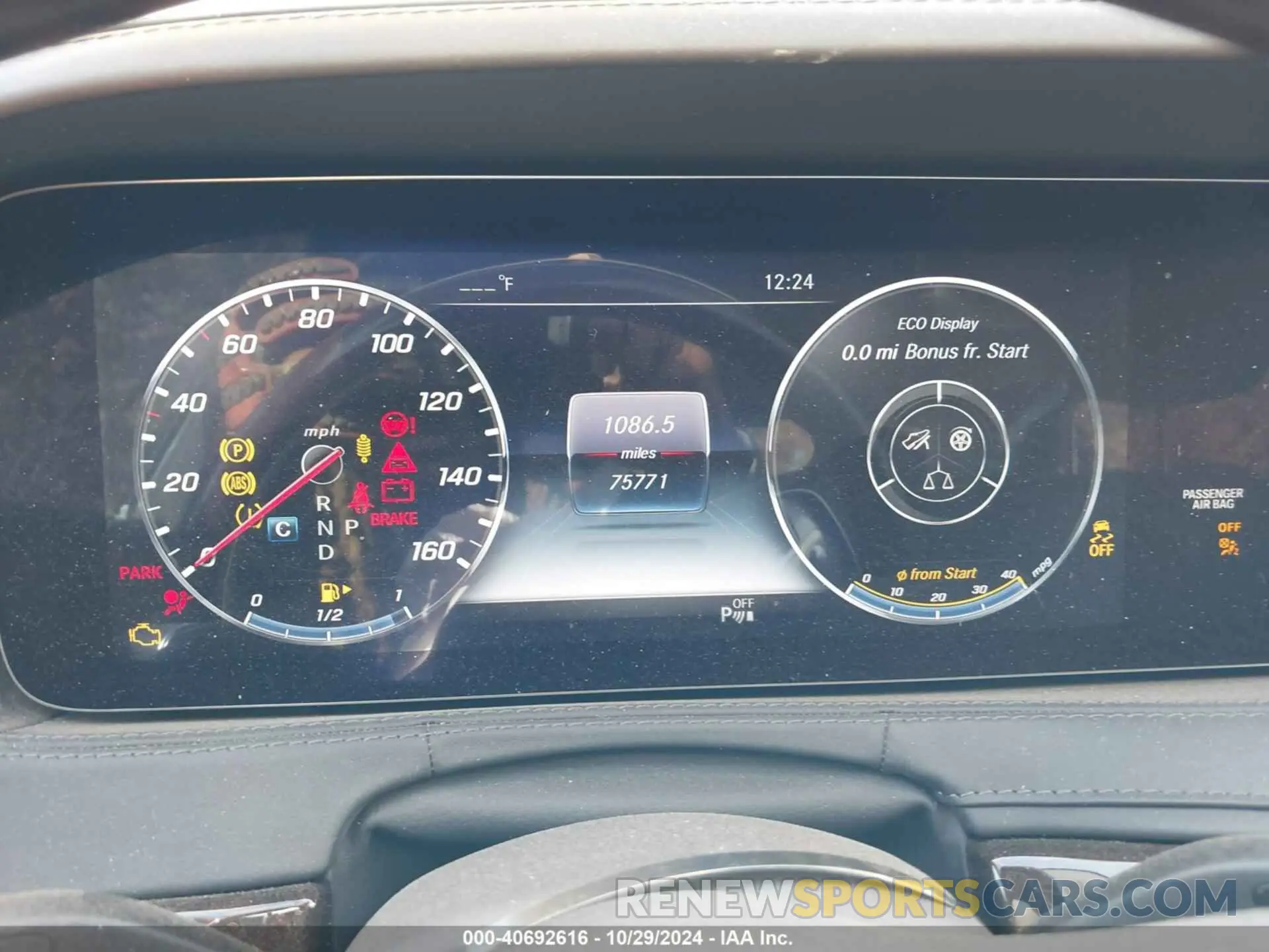 7 fotografías del automóvil dañado WDDUG8GB1KA444168 MERCEDES-BENZ S 560 2019
