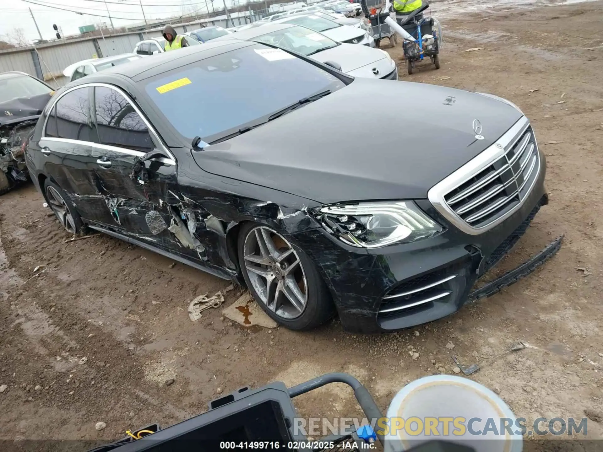 1 fotografías del automóvil dañado WDDUG8GB9KA429594 MERCEDES-BENZ S 560 2019