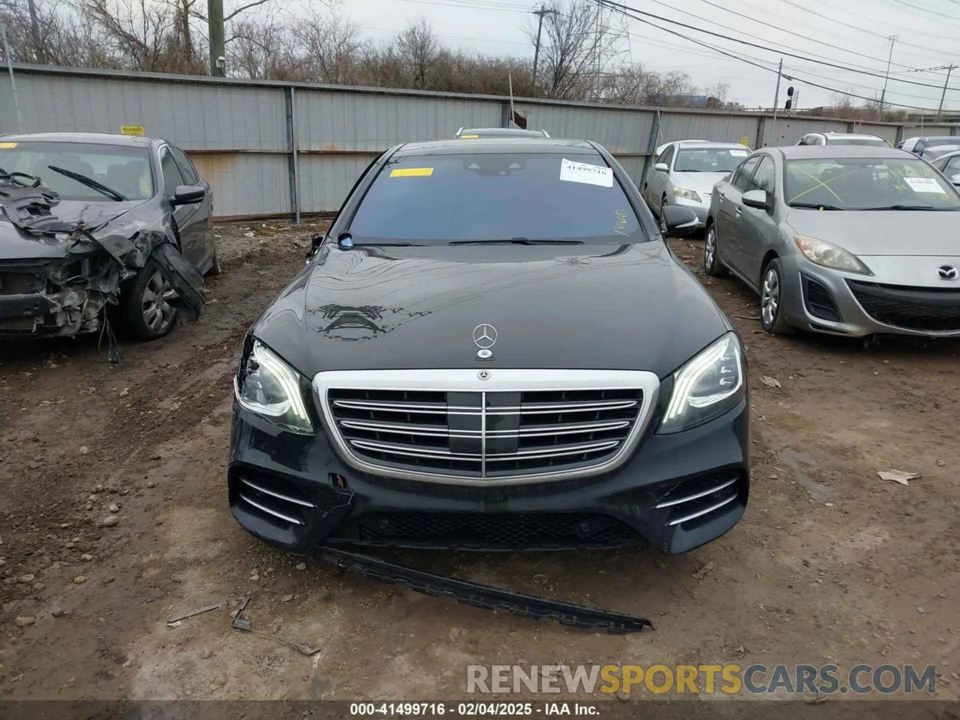 12 fotografías del automóvil dañado WDDUG8GB9KA429594 MERCEDES-BENZ S 560 2019