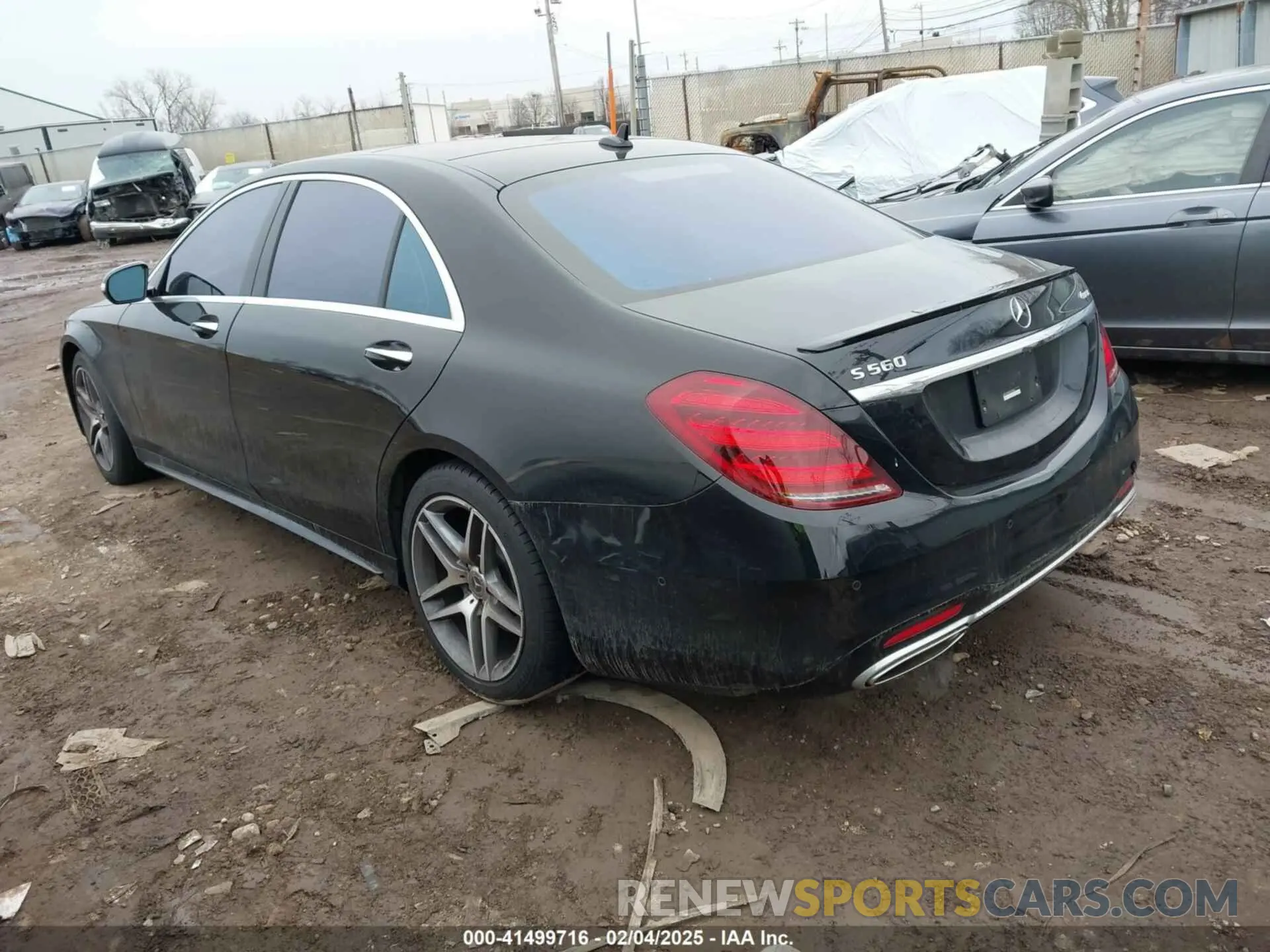 3 fotografías del automóvil dañado WDDUG8GB9KA429594 MERCEDES-BENZ S 560 2019