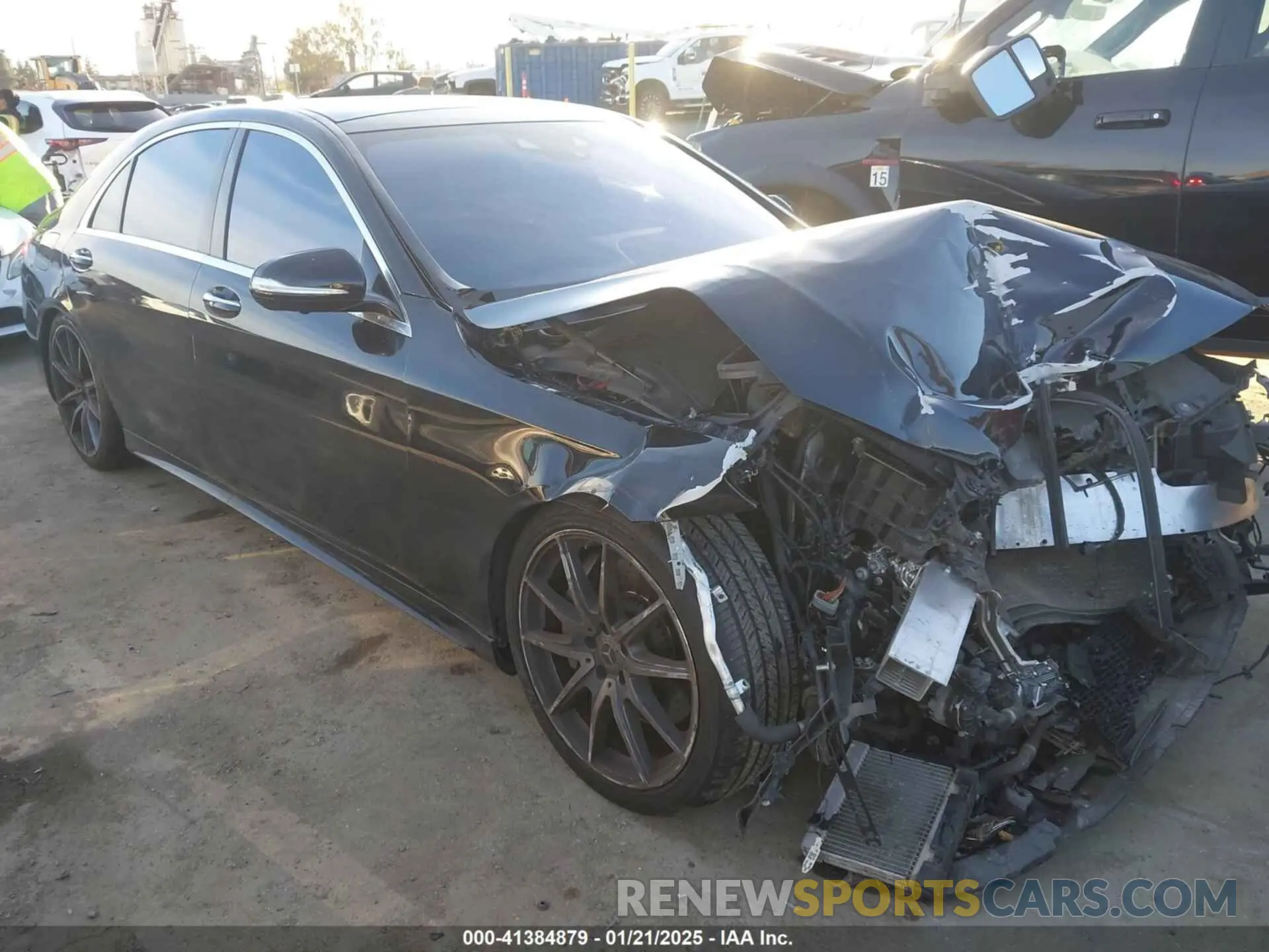 1 fotografías del automóvil dañado W1KUG8DBXLA558949 MERCEDES-BENZ S 560 2020