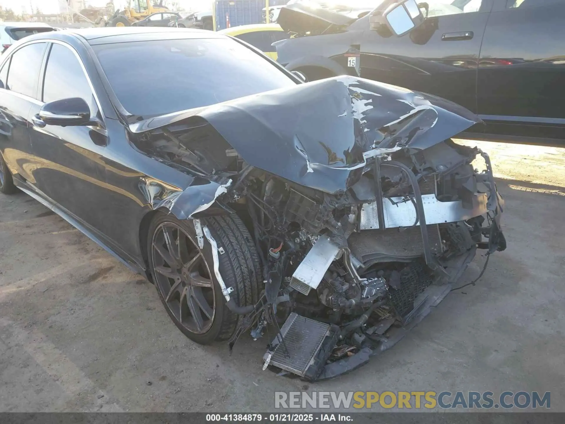 6 fotografías del automóvil dañado W1KUG8DBXLA558949 MERCEDES-BENZ S 560 2020