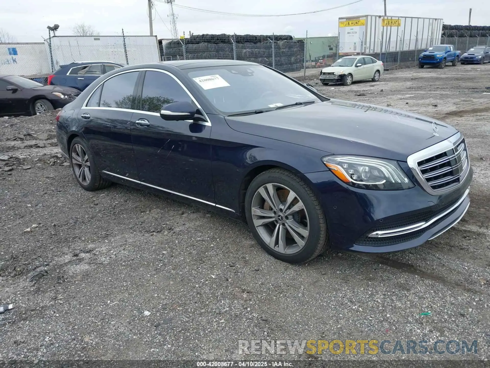 1 fotografías del automóvil dañado WDDUG8GB3LA517882 MERCEDES-BENZ S 560 2020