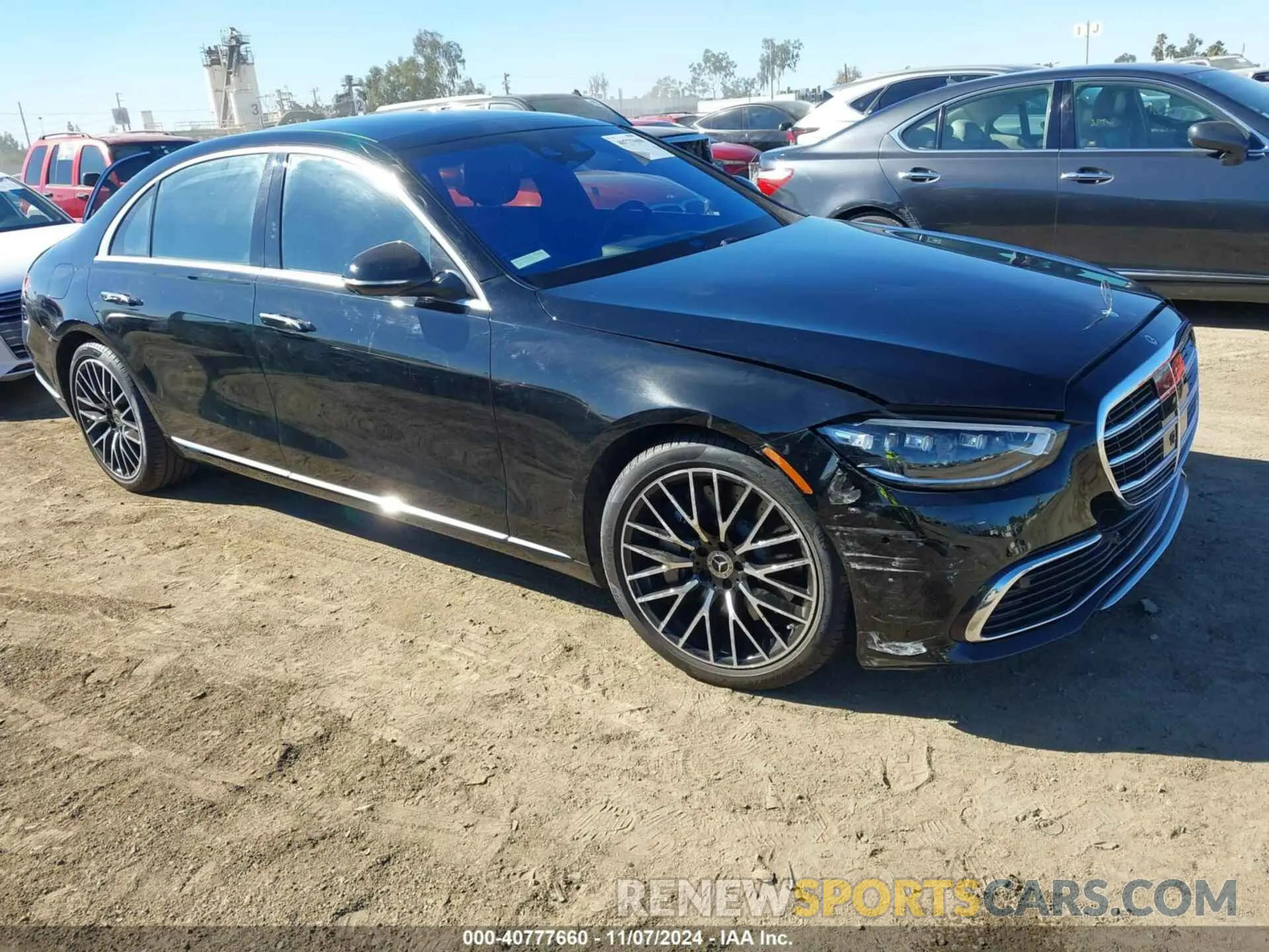 1 fotografías del automóvil dañado W1K6G7GB7MA018202 MERCEDES-BENZ S 580 2021
