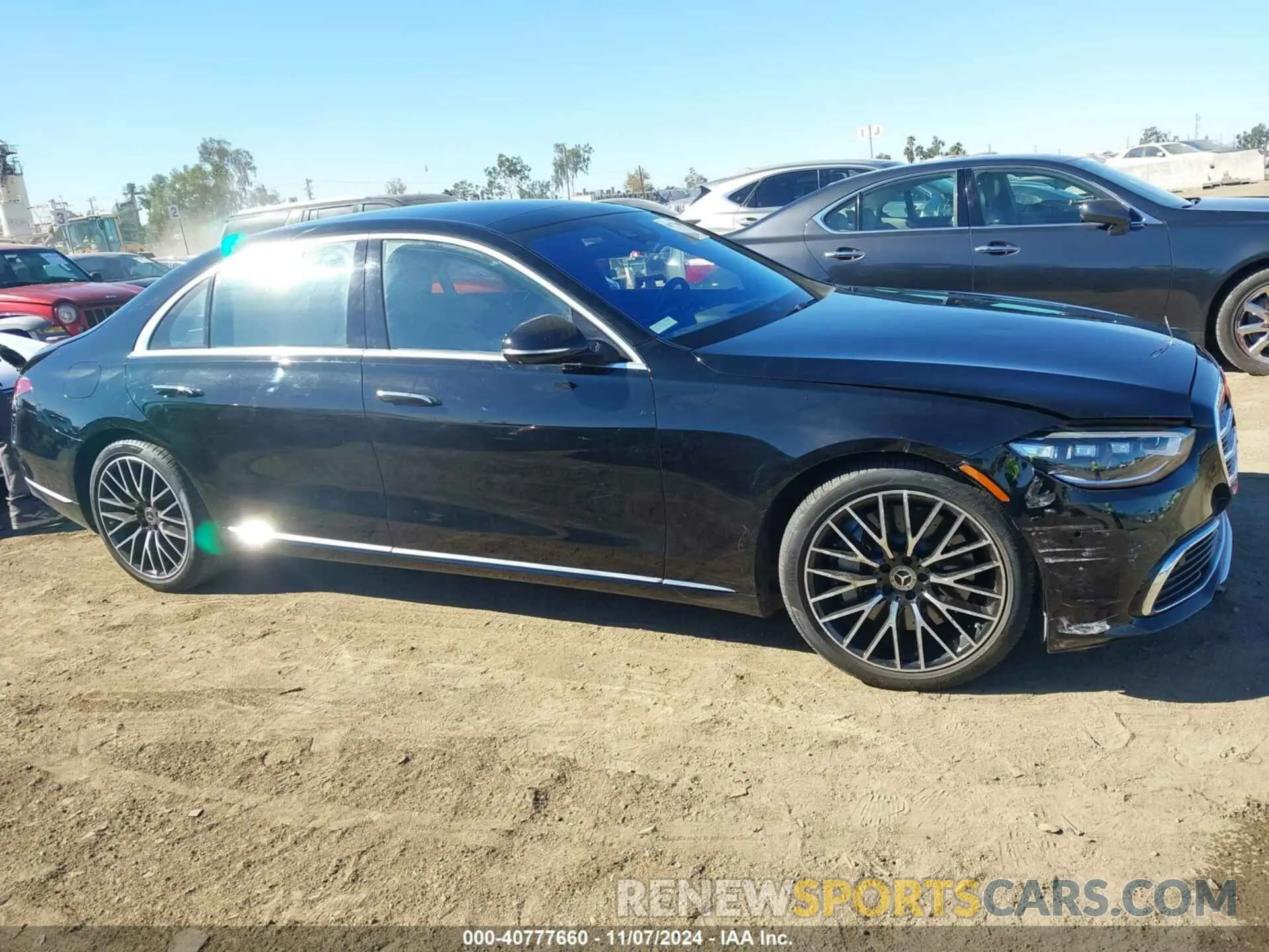 13 fotografías del automóvil dañado W1K6G7GB7MA018202 MERCEDES-BENZ S 580 2021