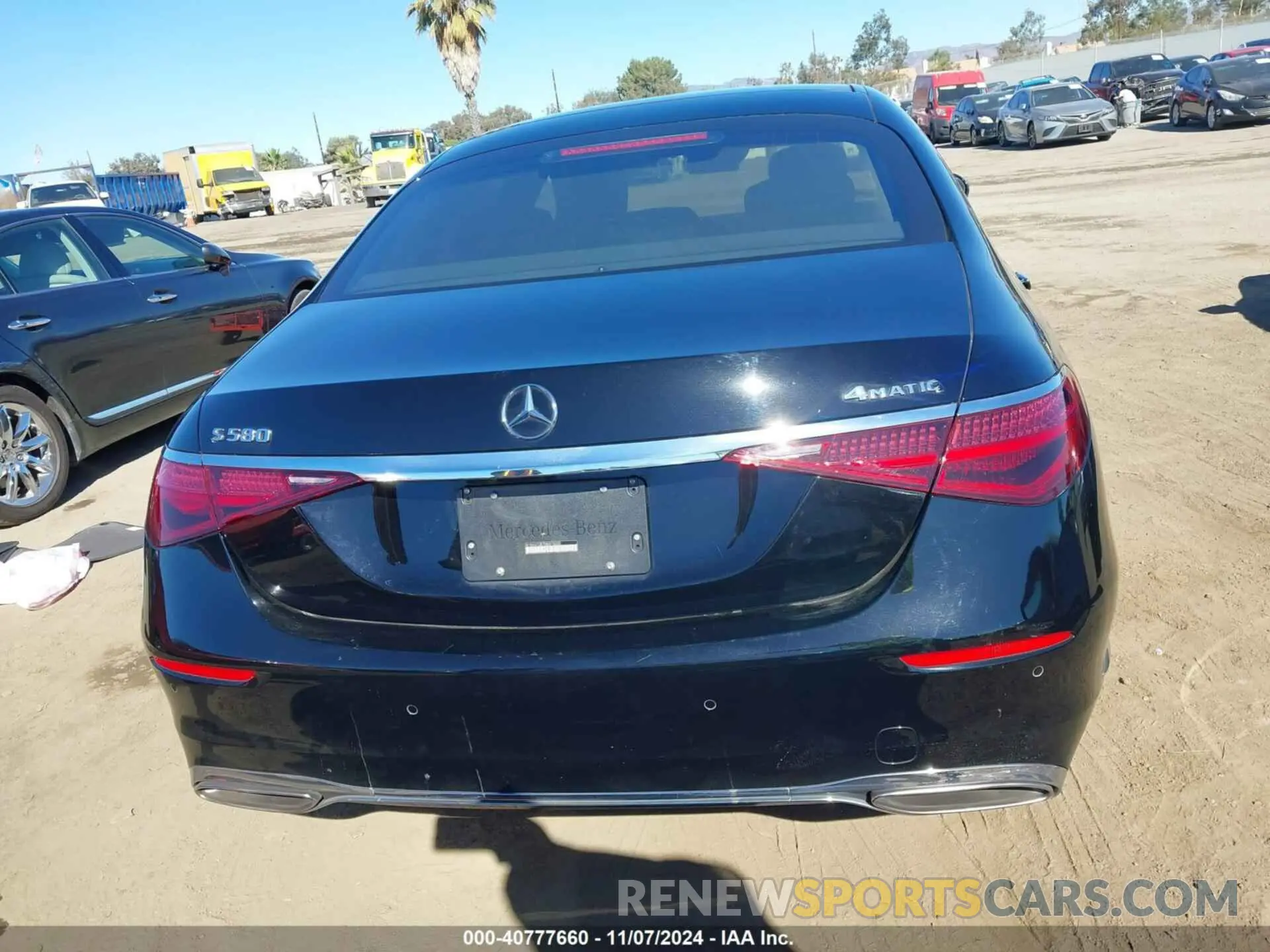 16 fotografías del automóvil dañado W1K6G7GB7MA018202 MERCEDES-BENZ S 580 2021
